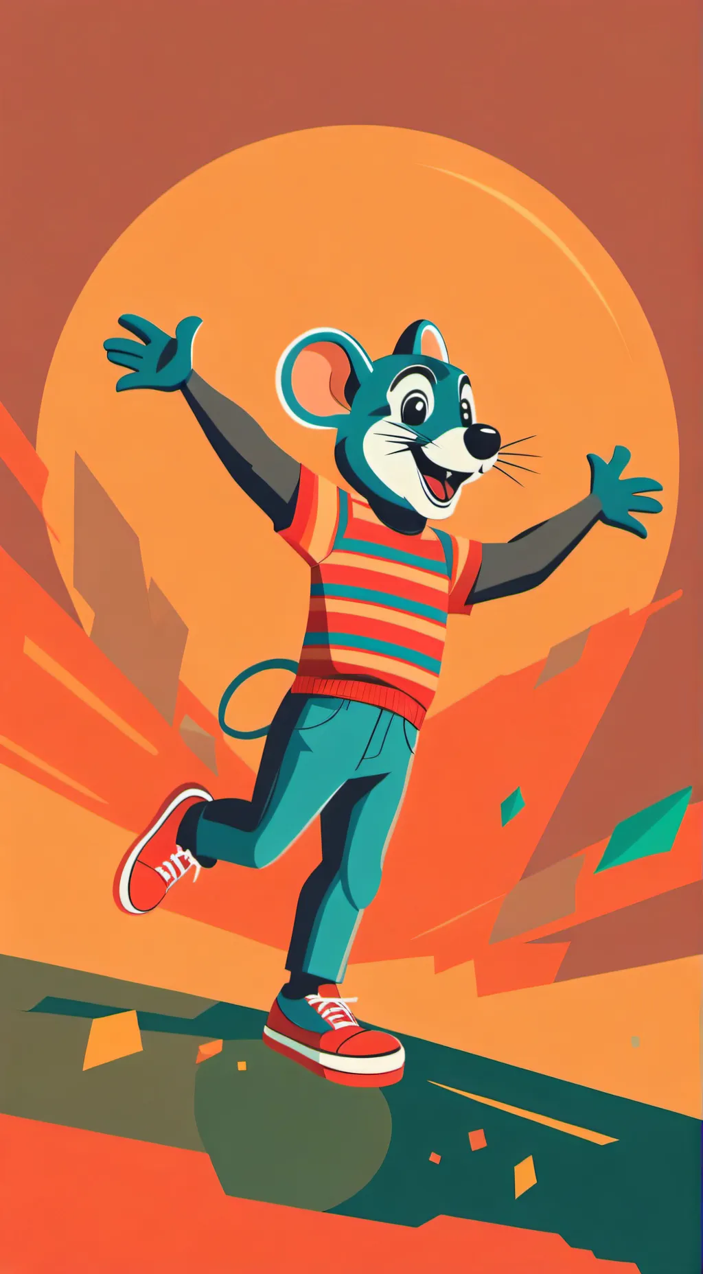 ai character: your birthday background