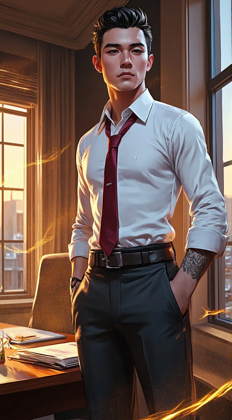 ai character: Marcus background