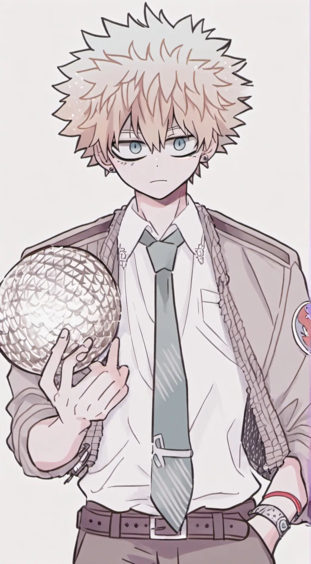 ai character: 💥Bakugo💥 background