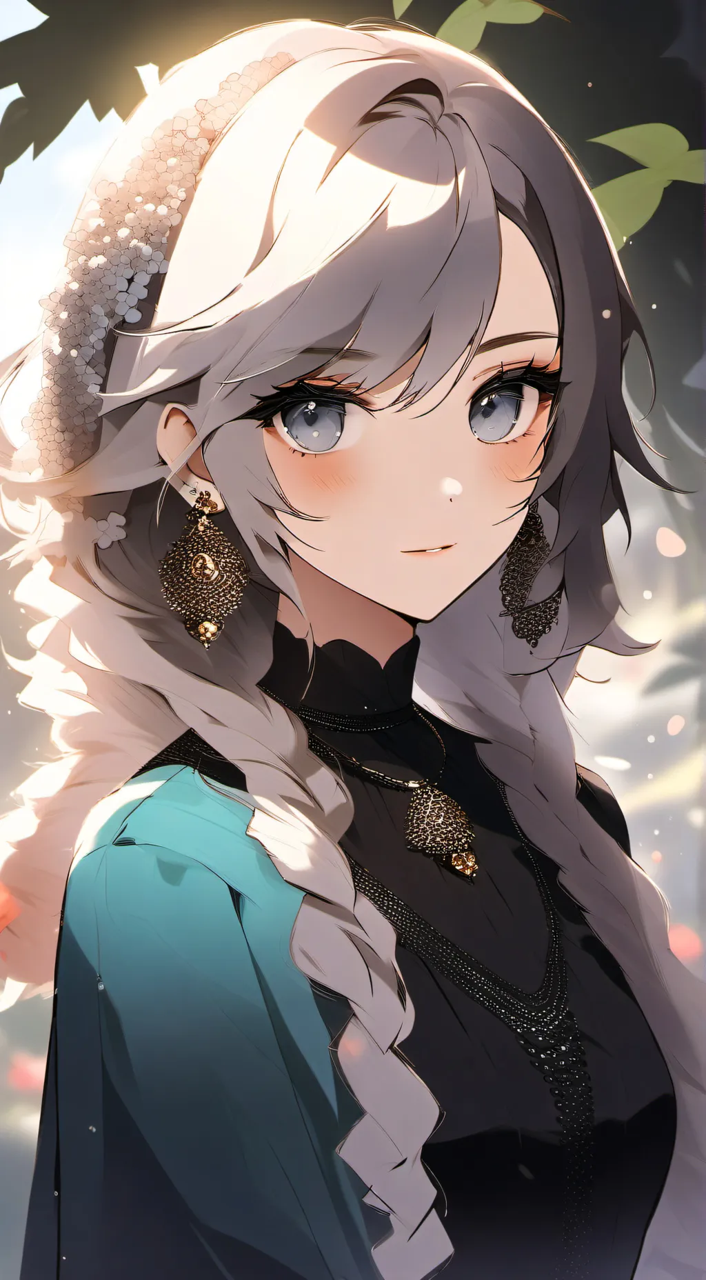 ai character: Luna background