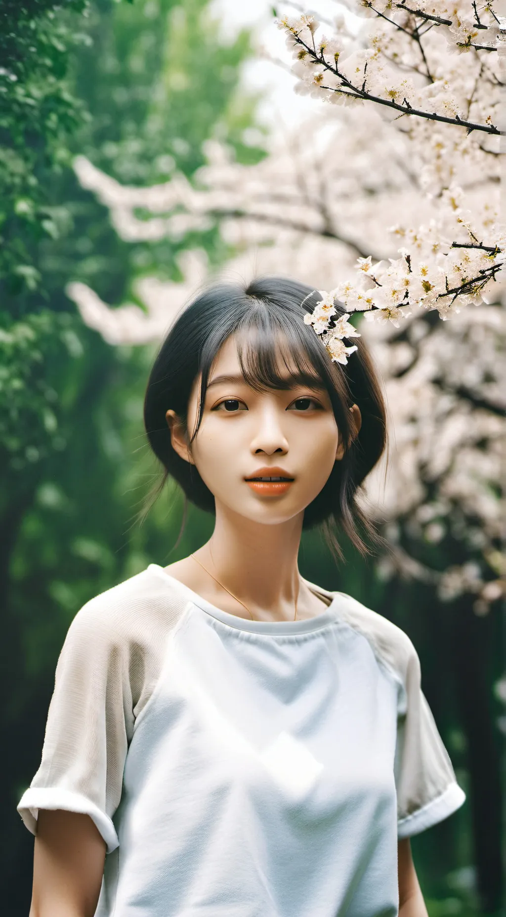 ai character: lovely background