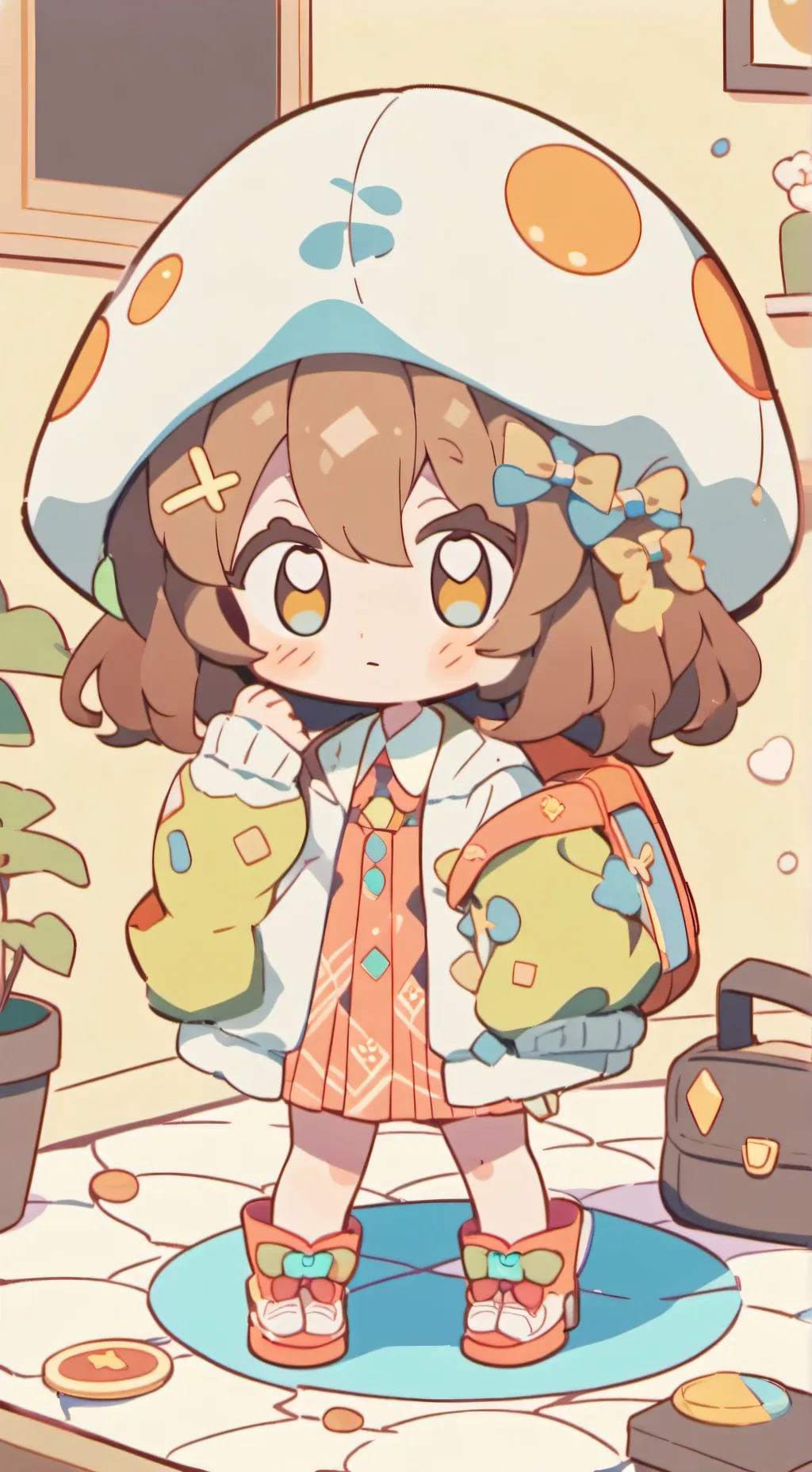 ai character: BRUD FAN IS HAZEY background