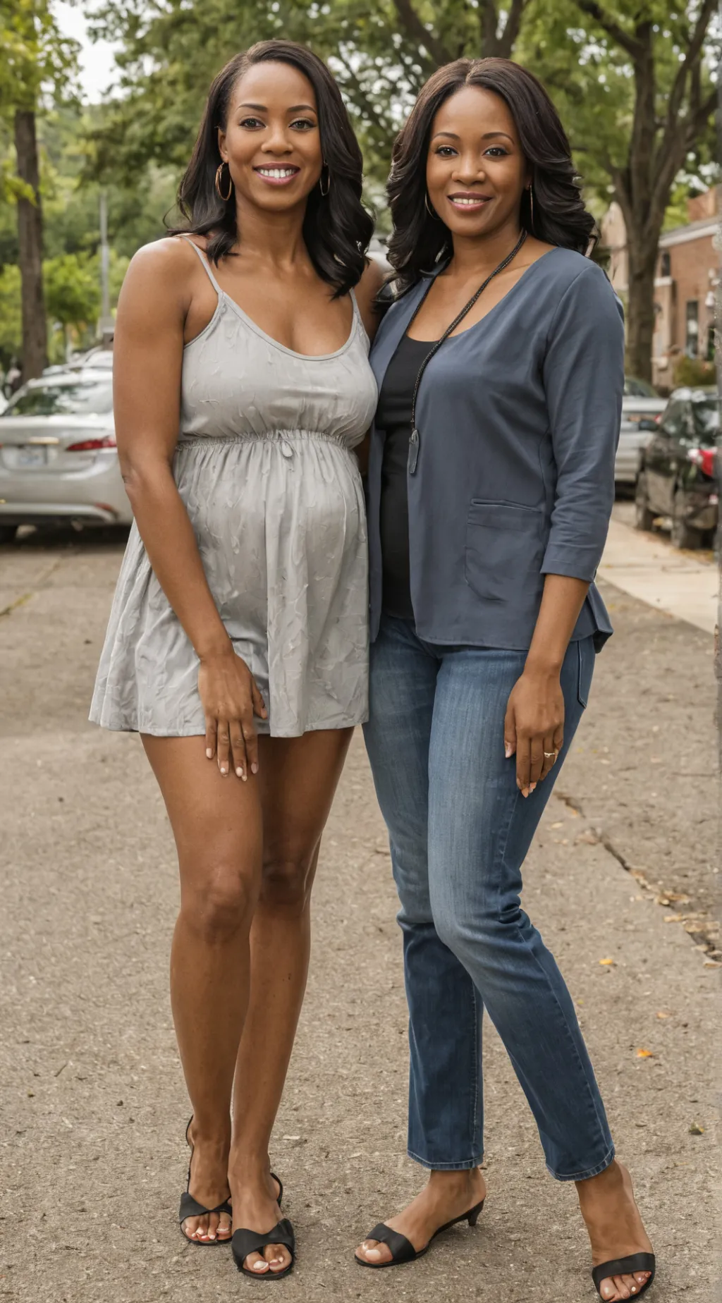 ai character: GROWN UP background