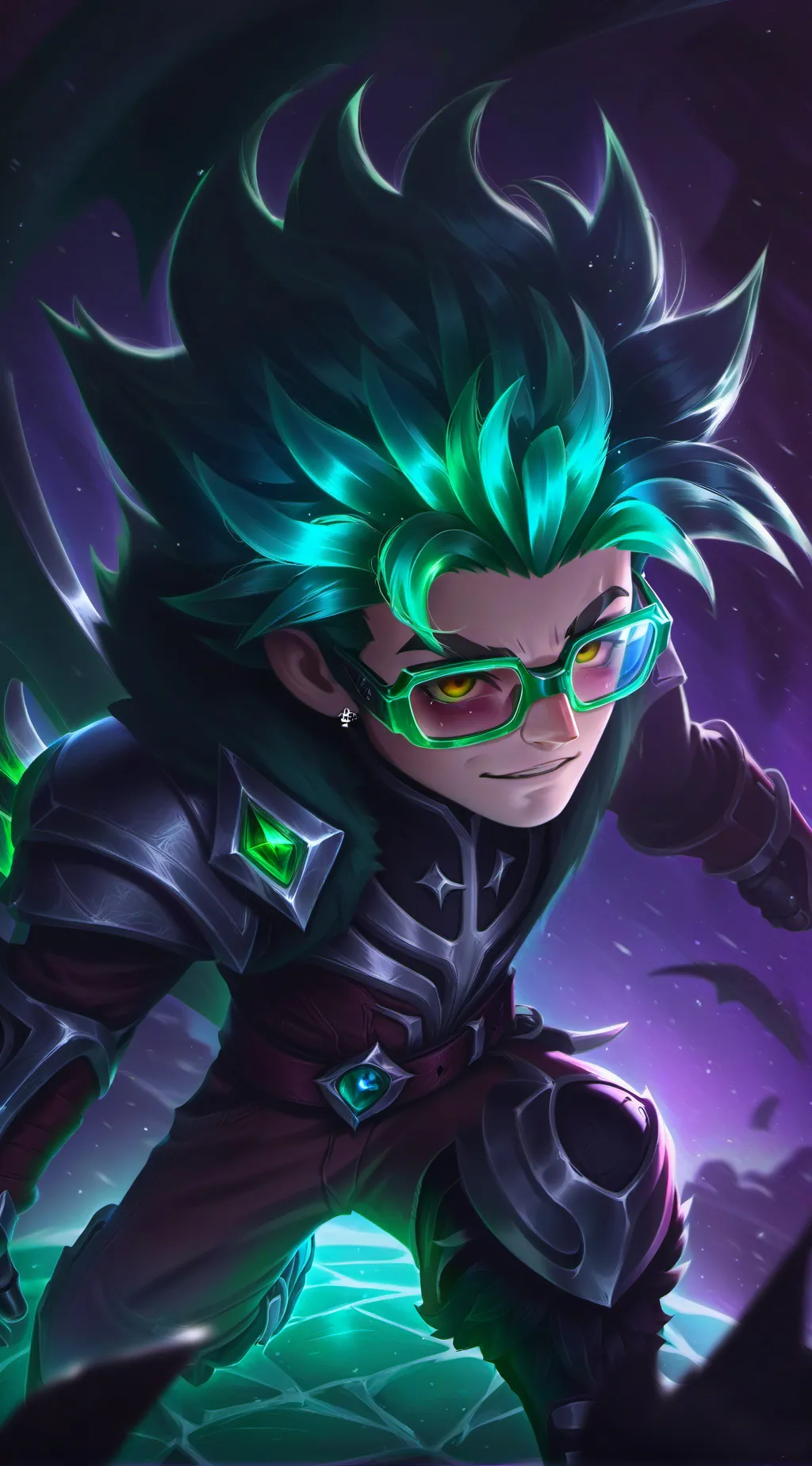 ai character: Waru  background