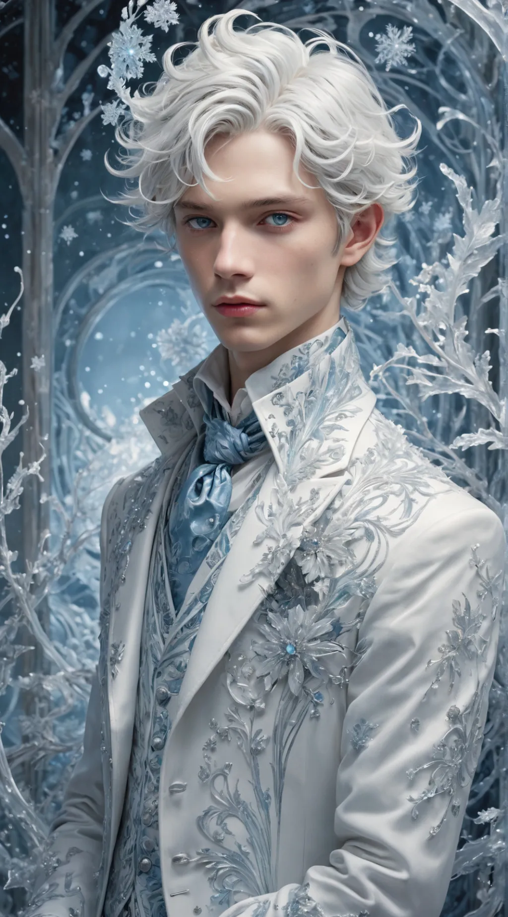 ai character: Frost background