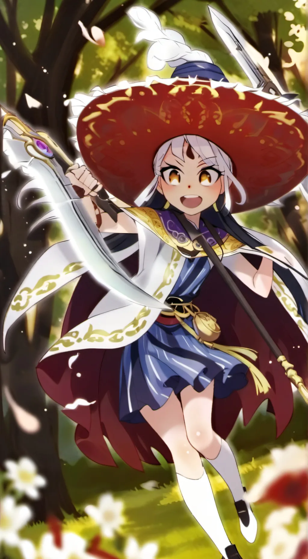 ai character: female jax hungry background