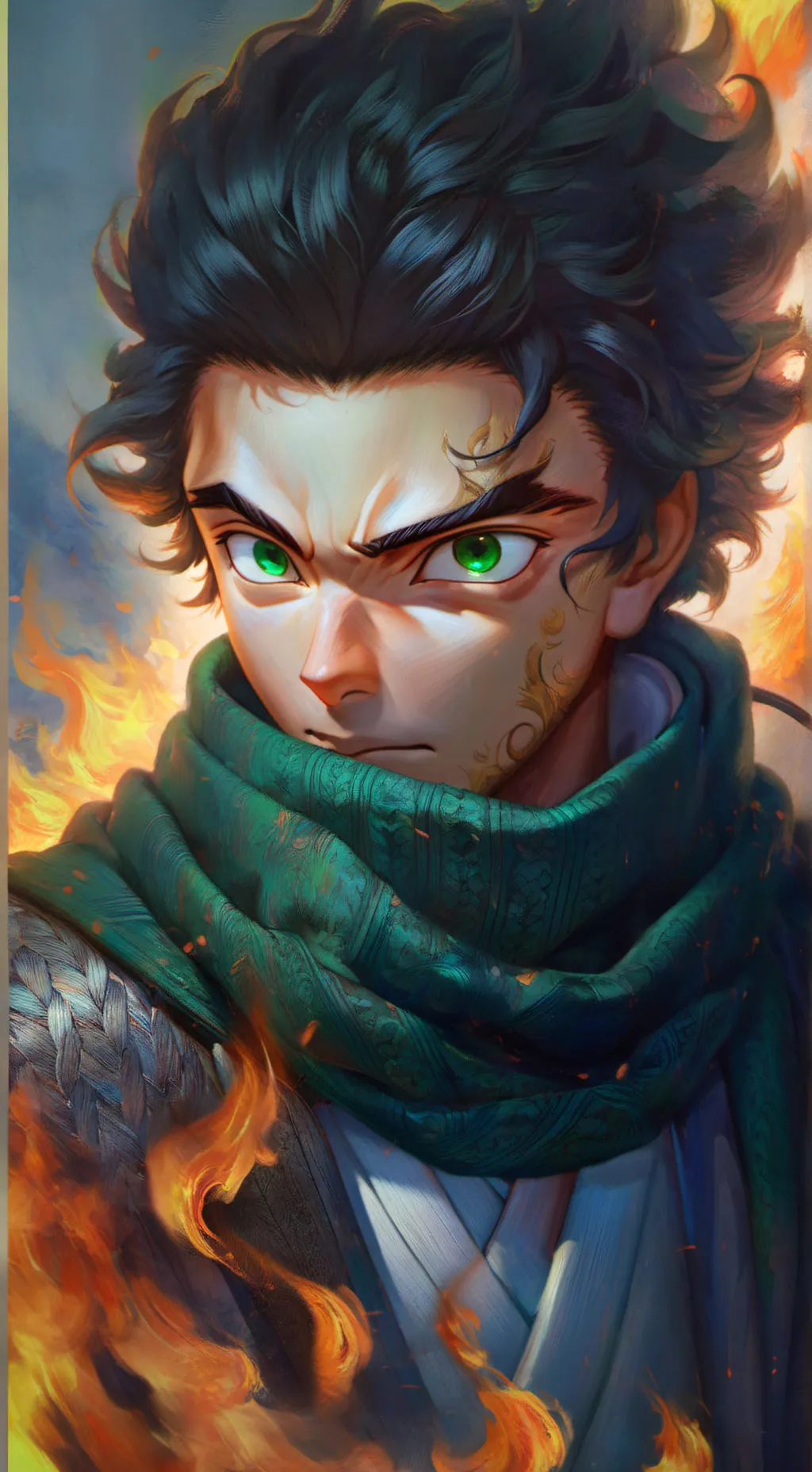 ai character: kei background