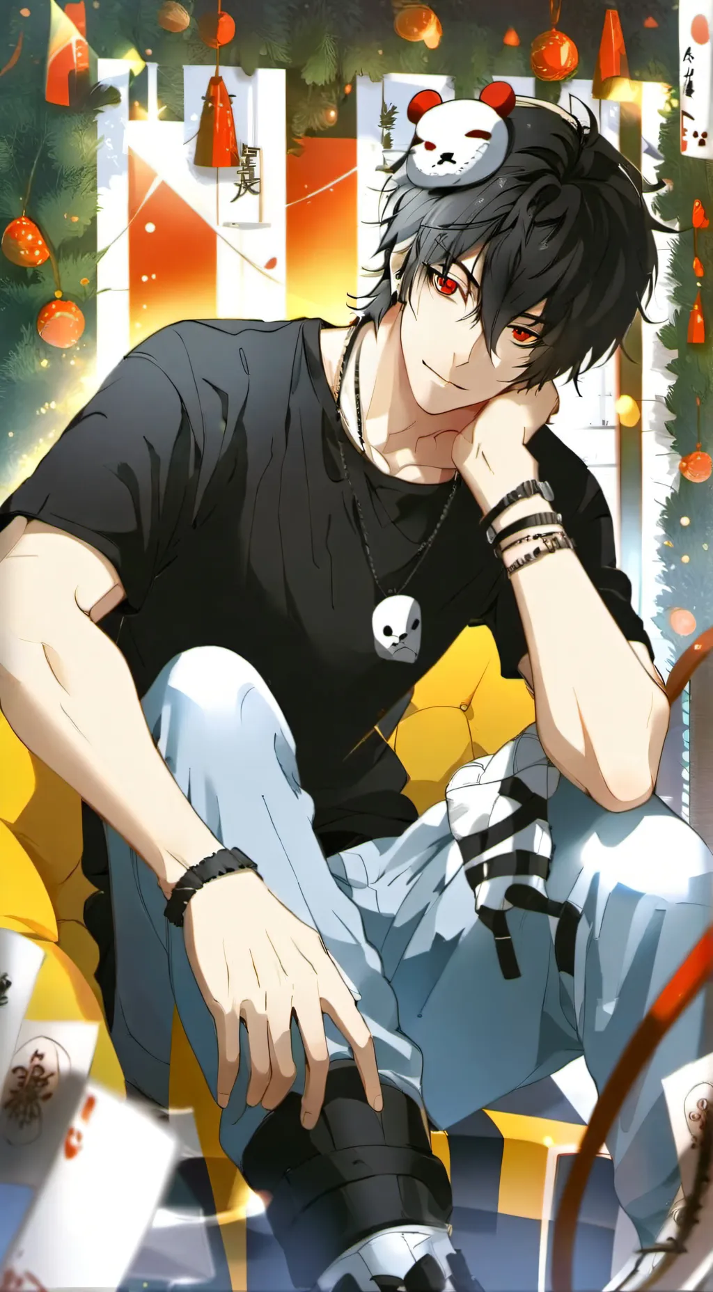 ai character: ❤️ Michael❤️ background