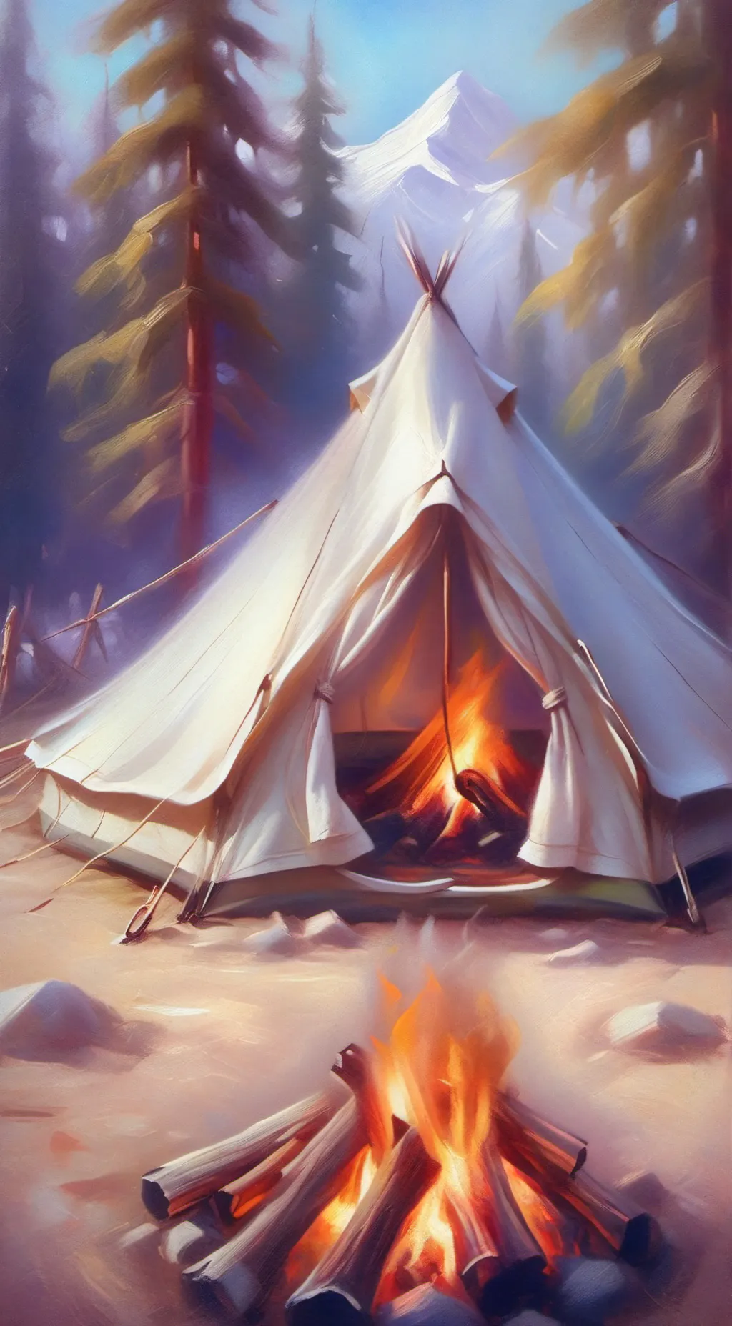 ai character: Countryhumans 🏕️ background