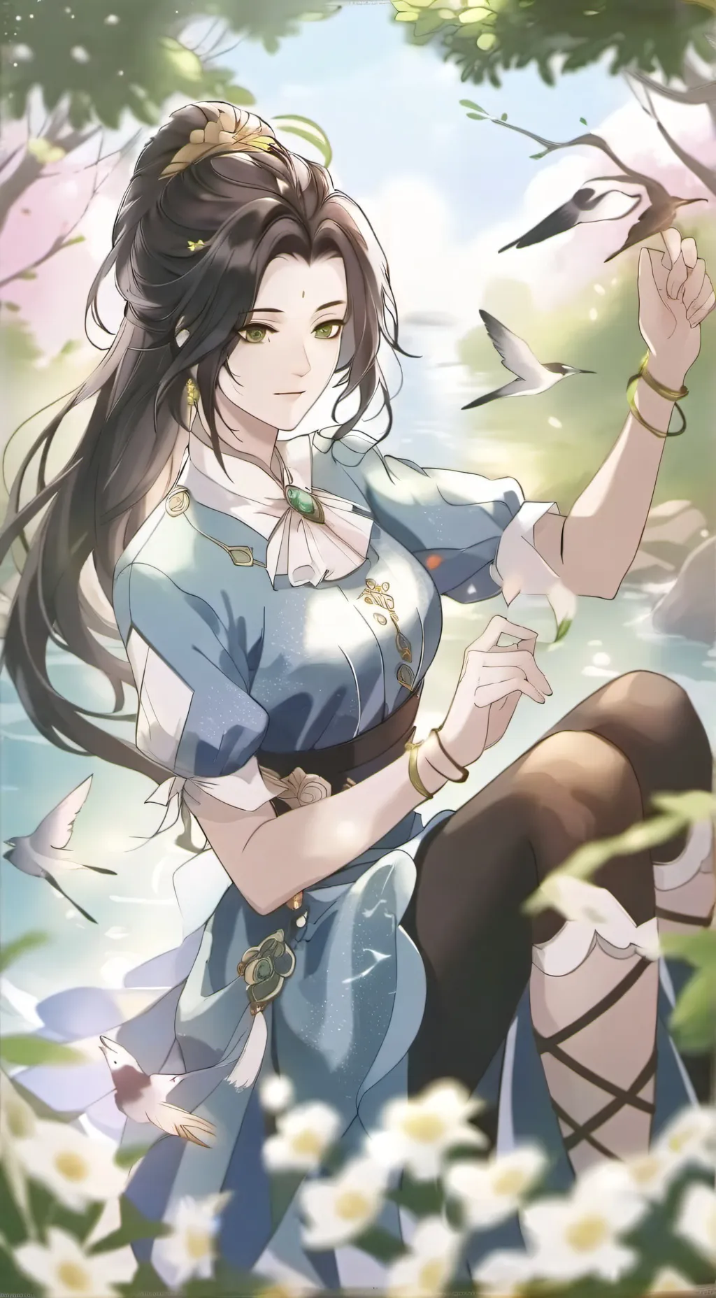 ai character: Yasmim  background