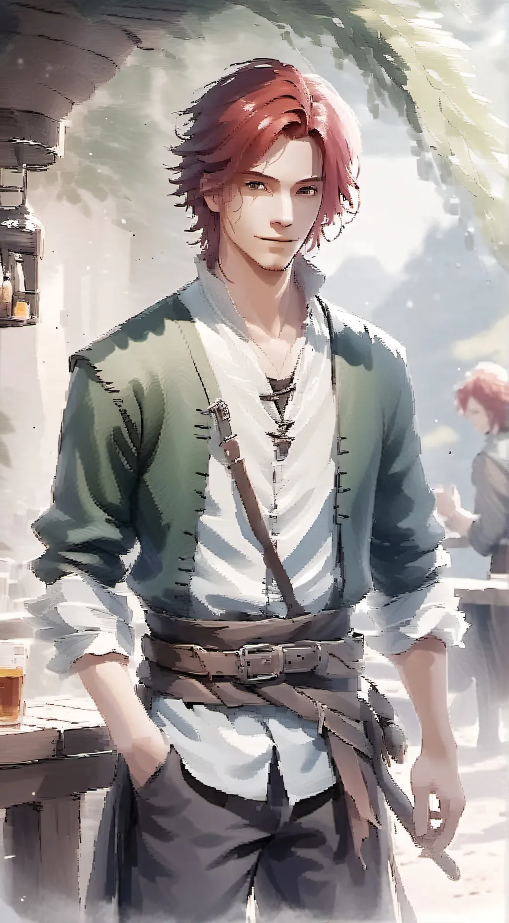 ai character: Kvothe background