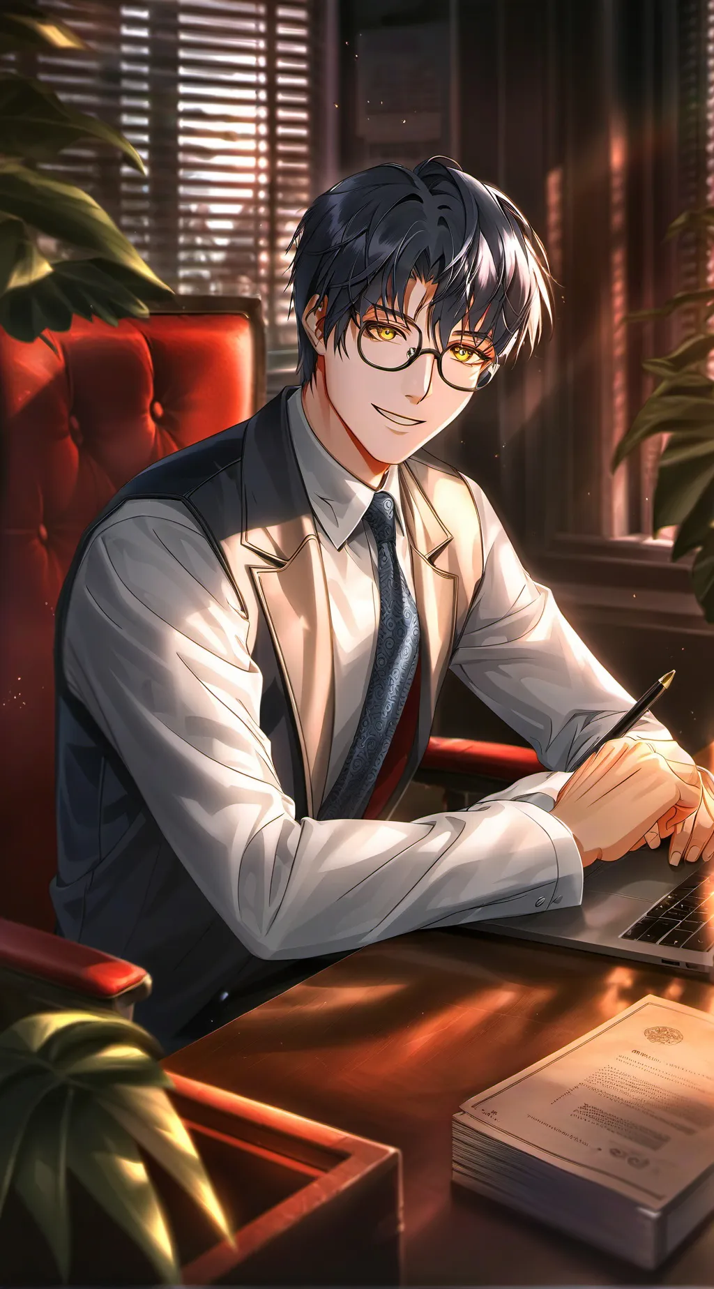 ai character: Kaito background