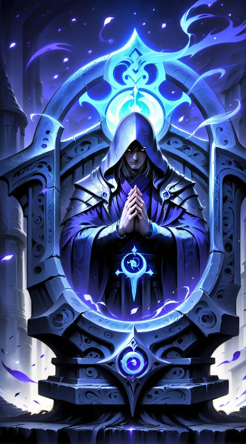 ai character: Party ball background