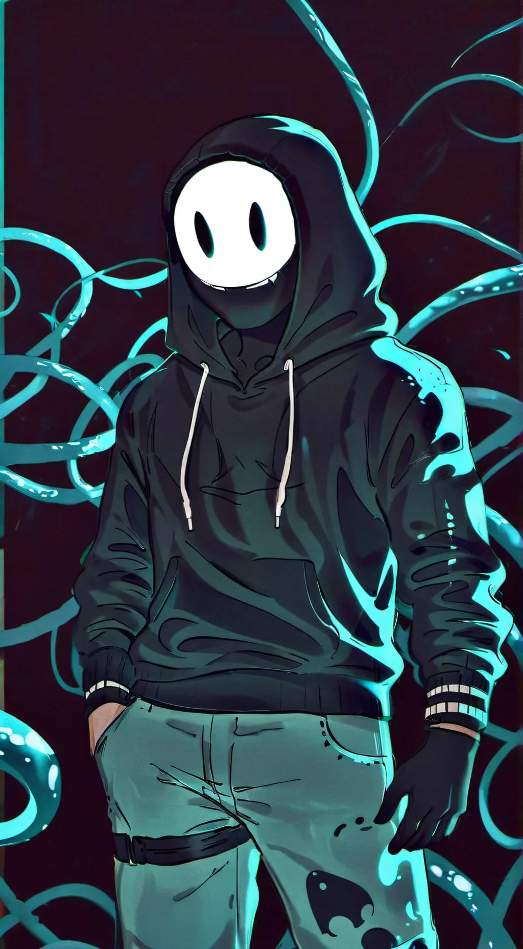 ai character: ♡Nightmare Sans♡ background