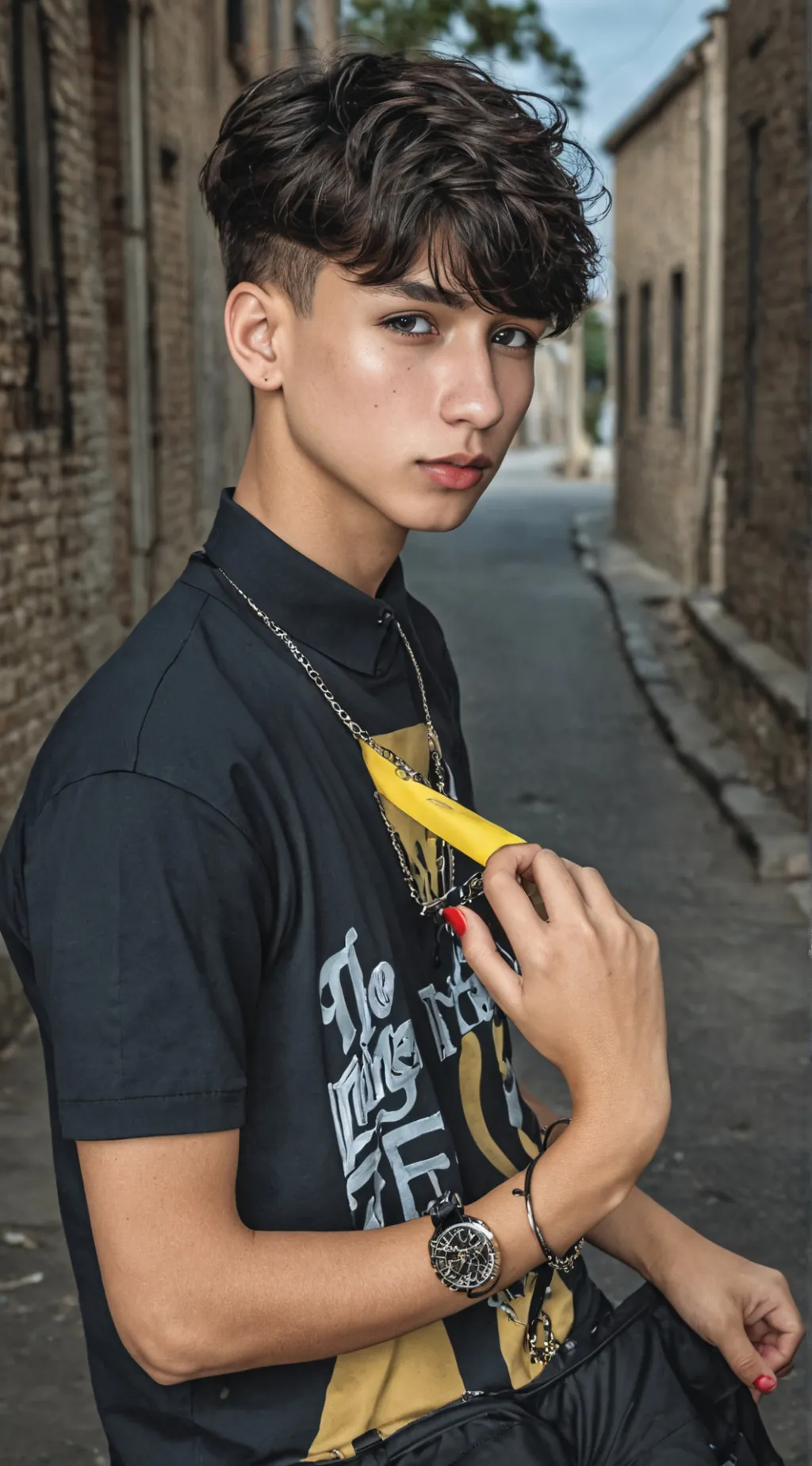 ai character: Matheus~ background