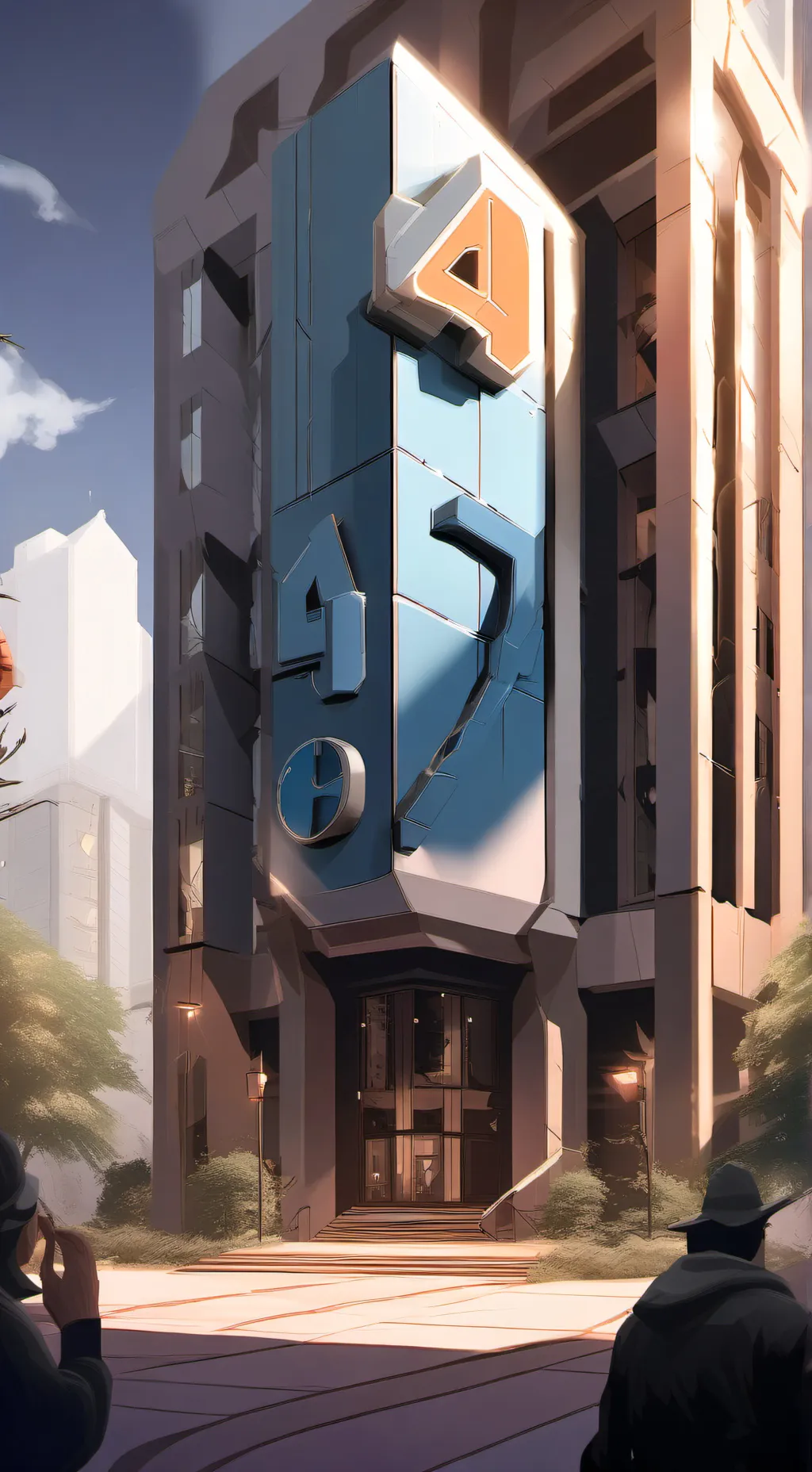 ai character: The Fantastic 4! background