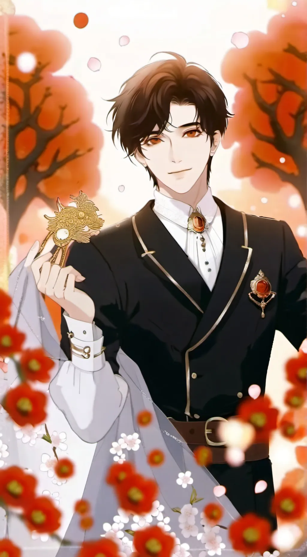 ai character: Lucas  background