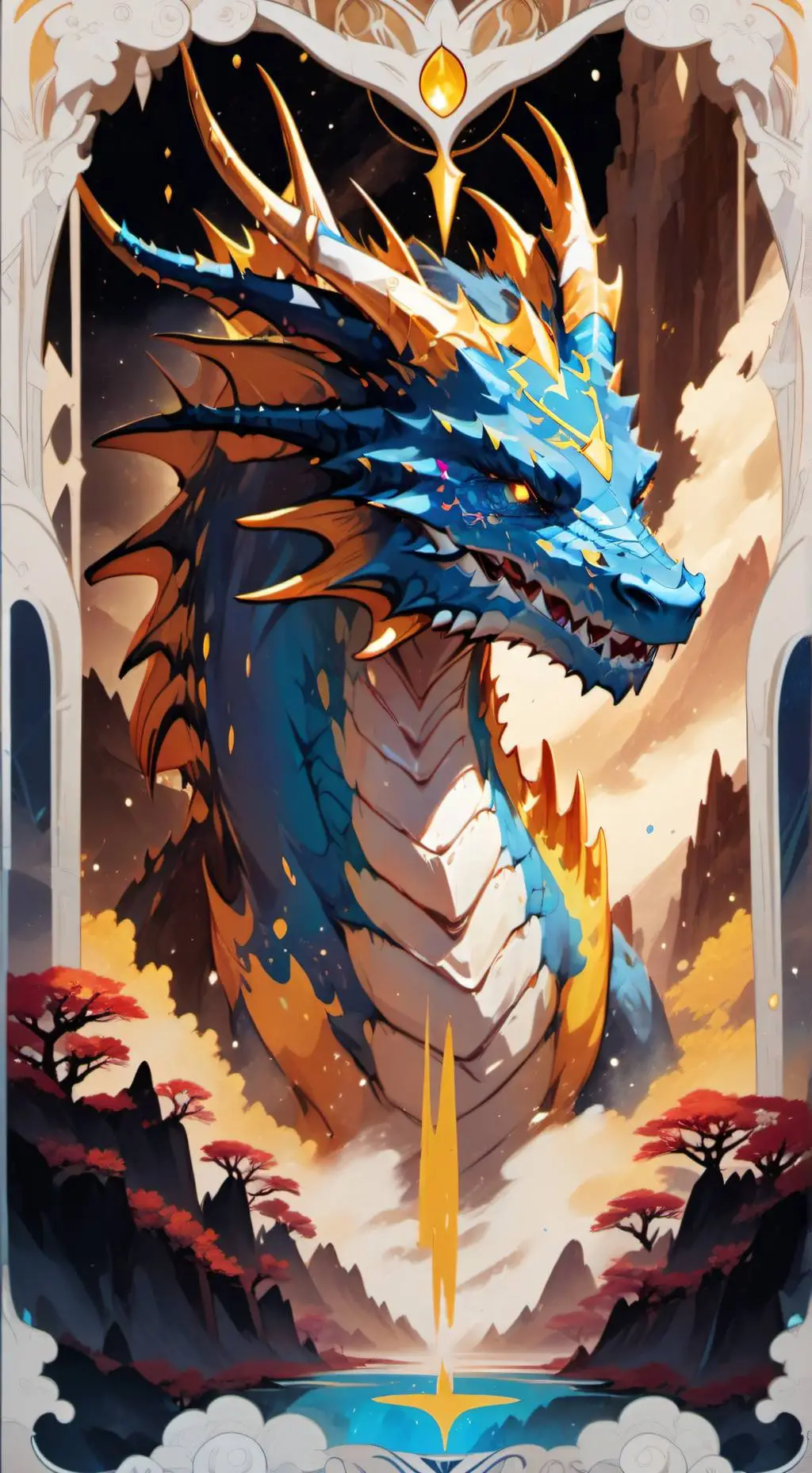 ai character: tamarin  background