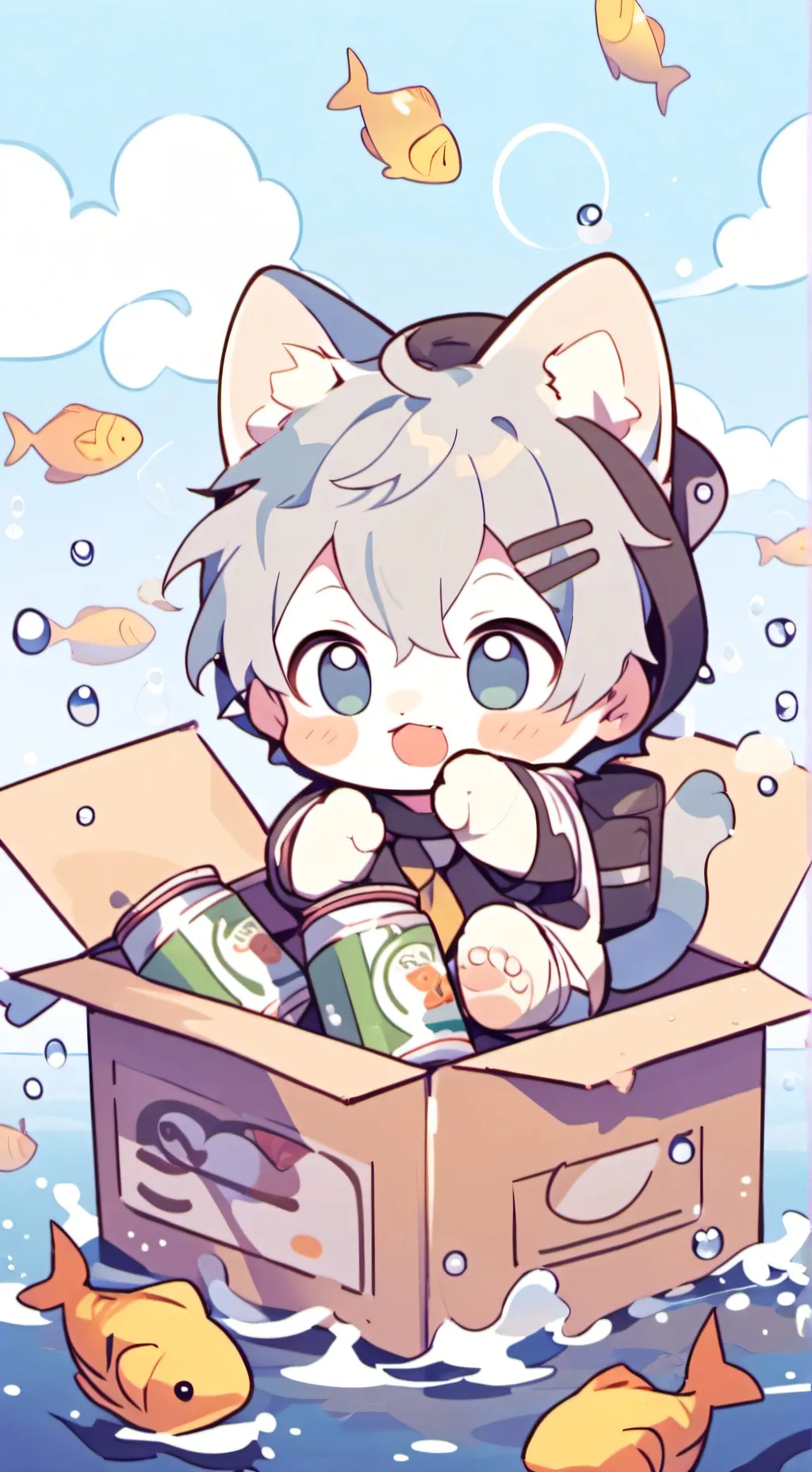 ai character: Jonny  background