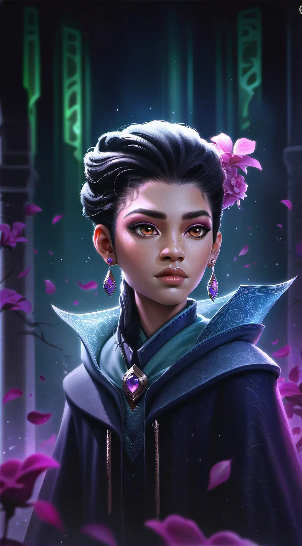 ai character: Mahina background