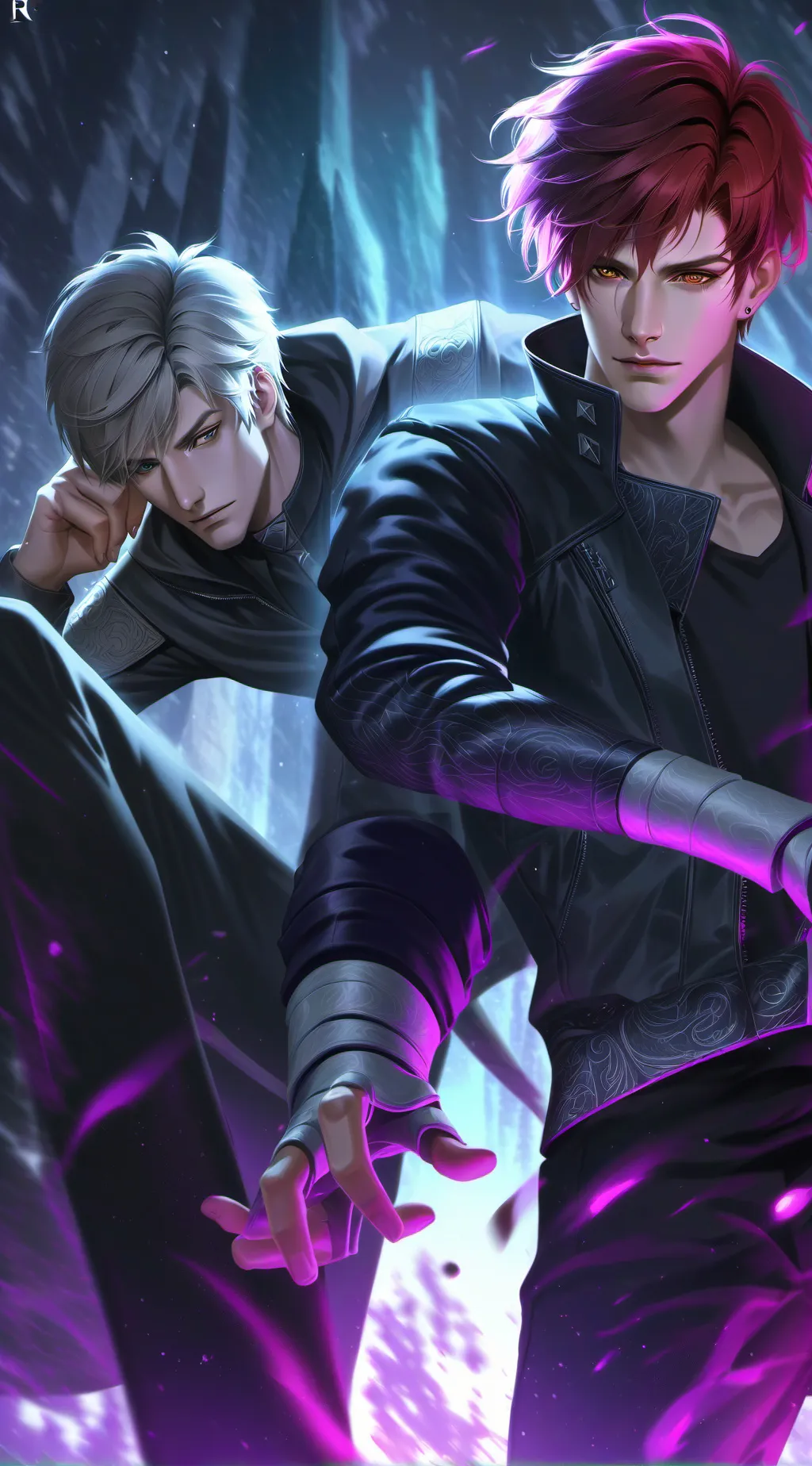 ai character: kafka et reno background