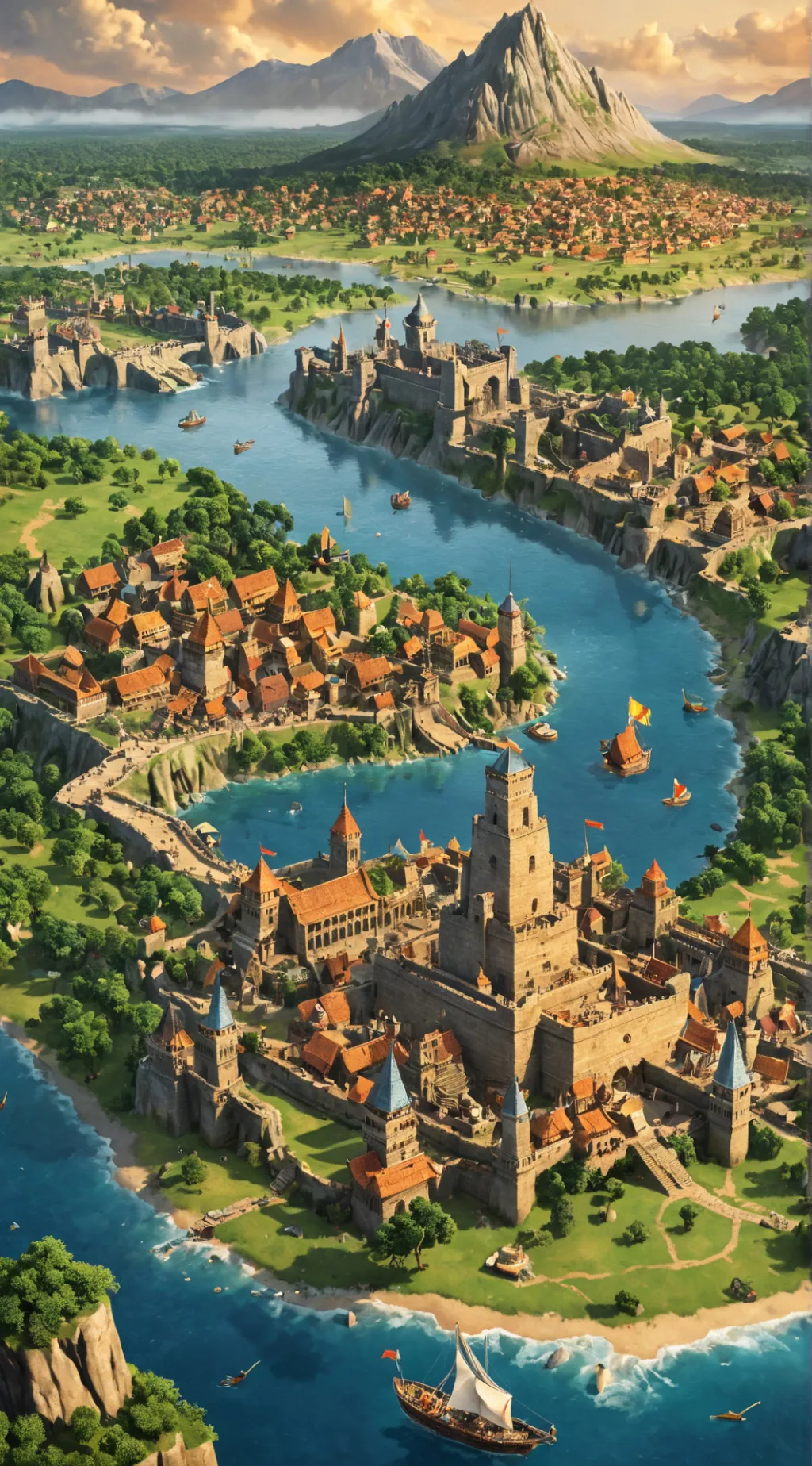 ai character: kingdom Maker background