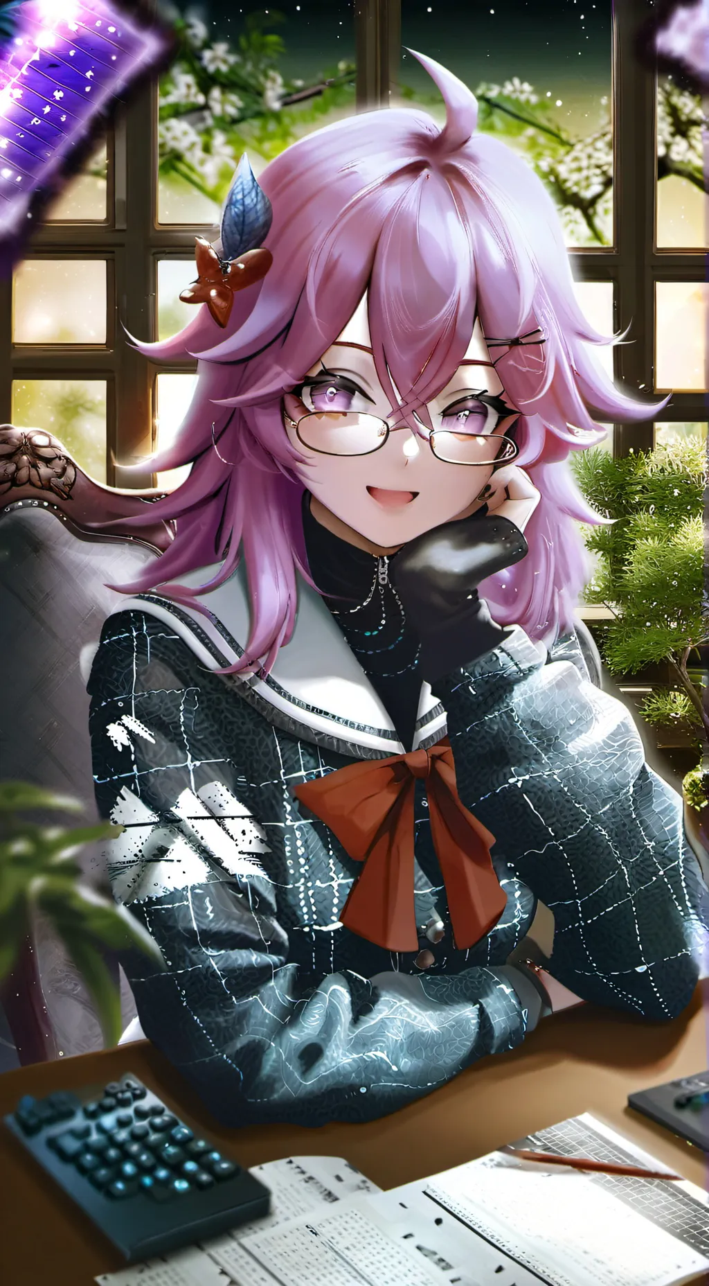 ai character: Kaori background