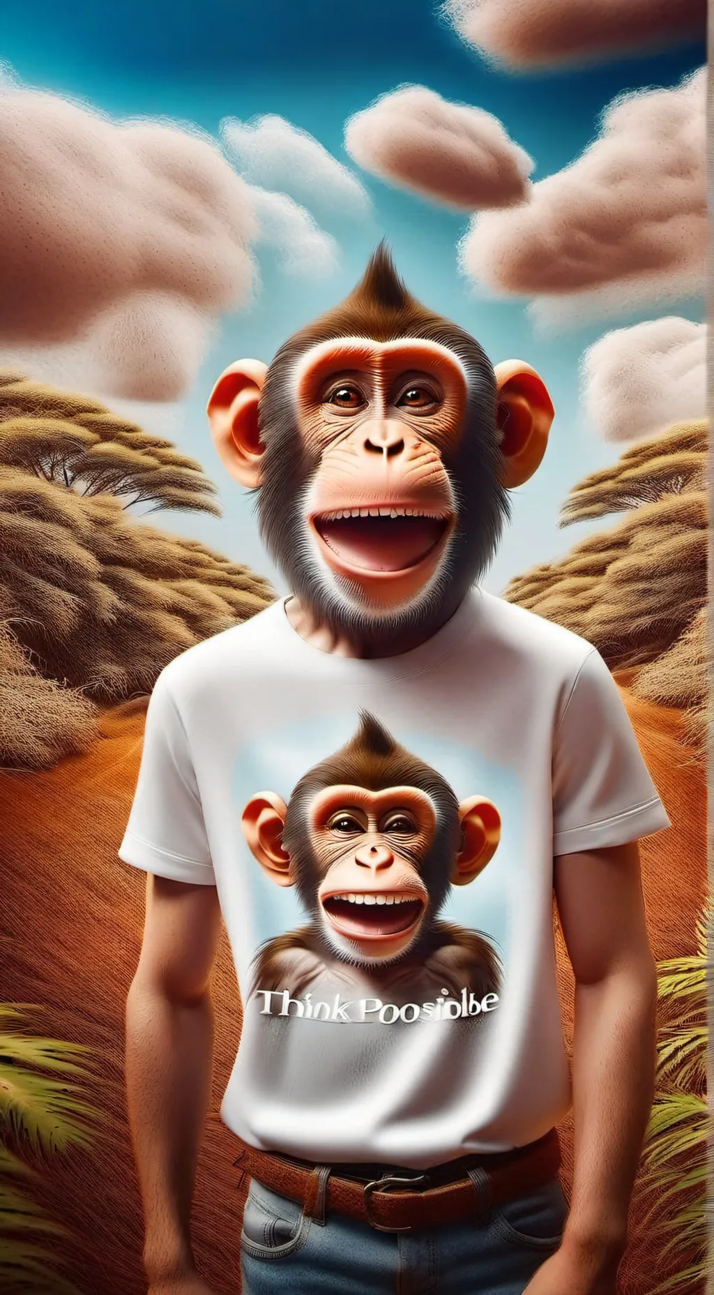 ai character: Greg Monkeyson background