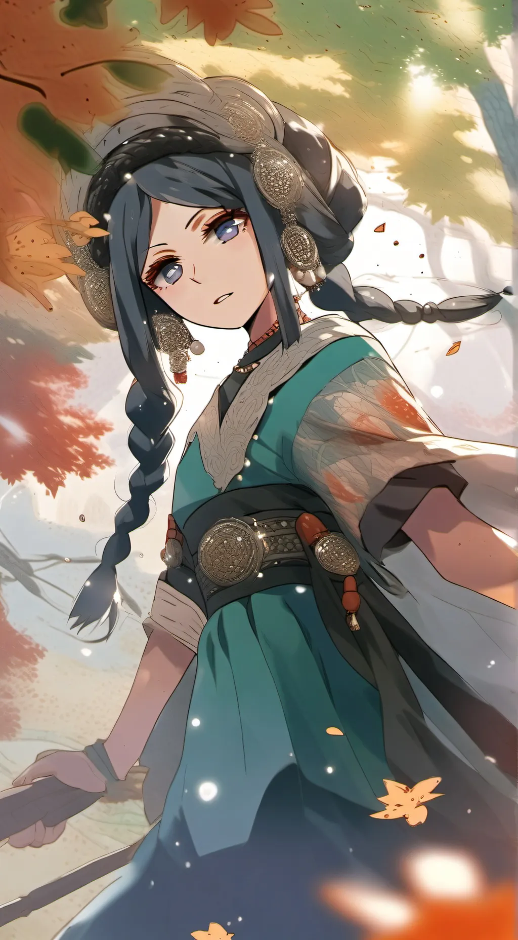 ai character: Hashira  background
