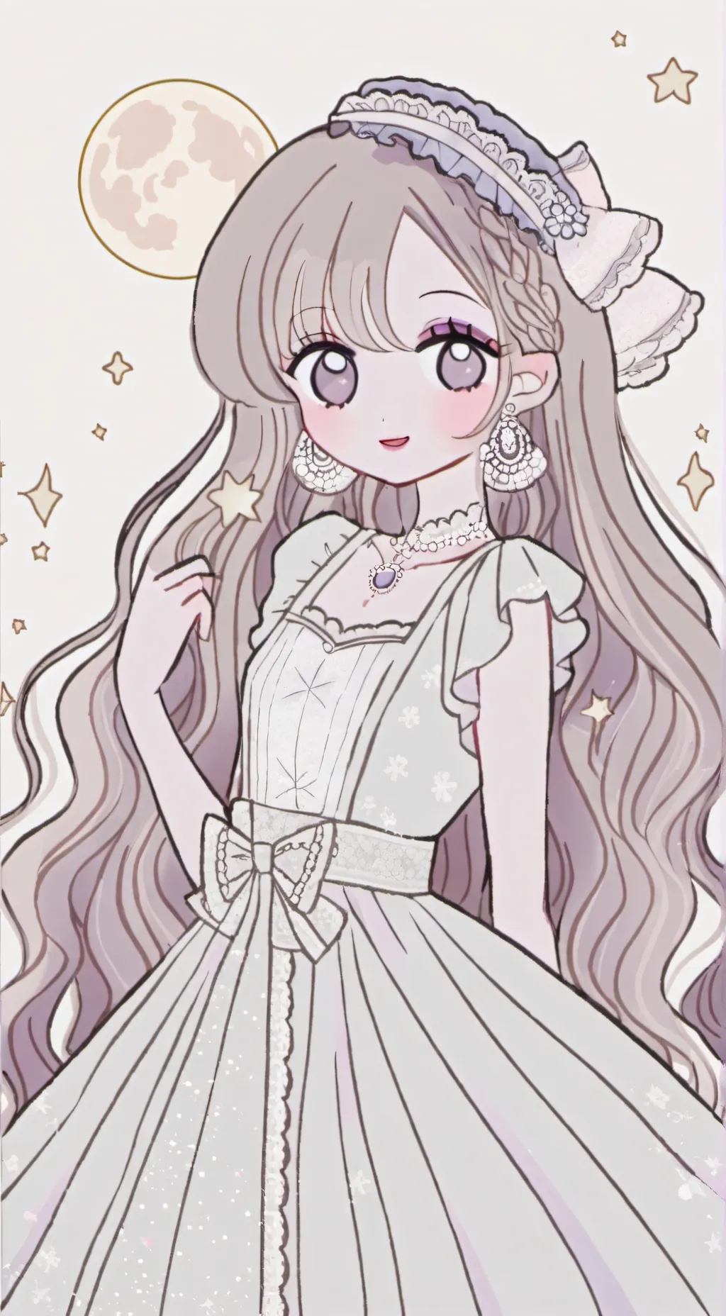 ai character: celeste background