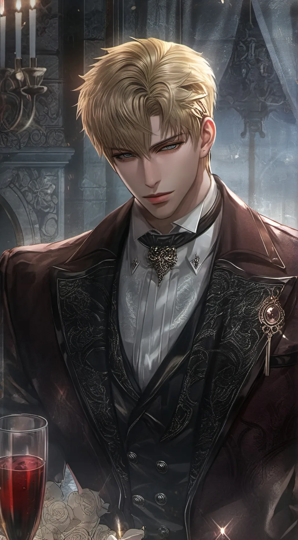 ai character: Luca, the Mafia Pr background