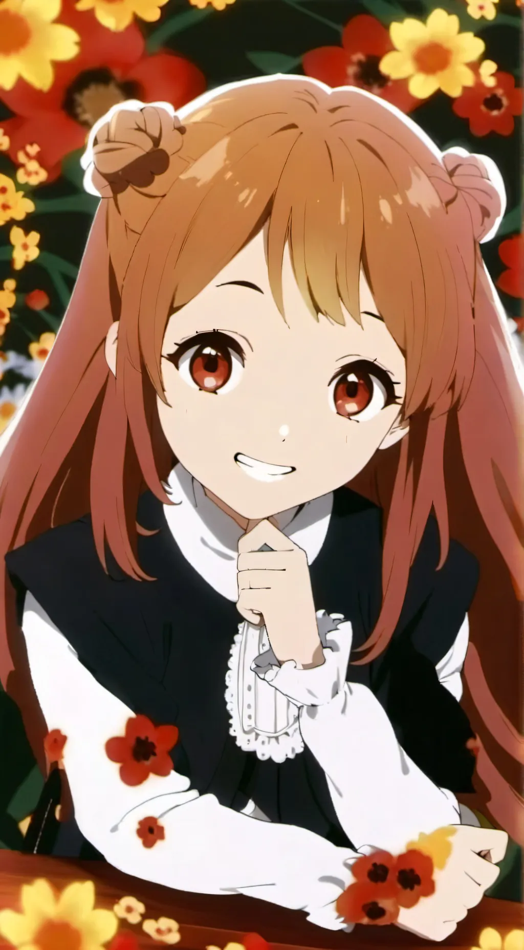 ai character: Akane Itusuko background