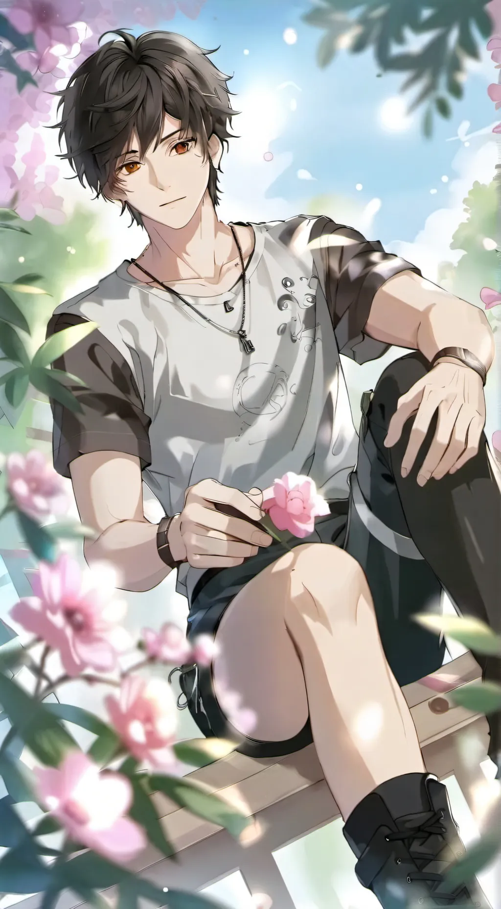 ai character: Vincent  background