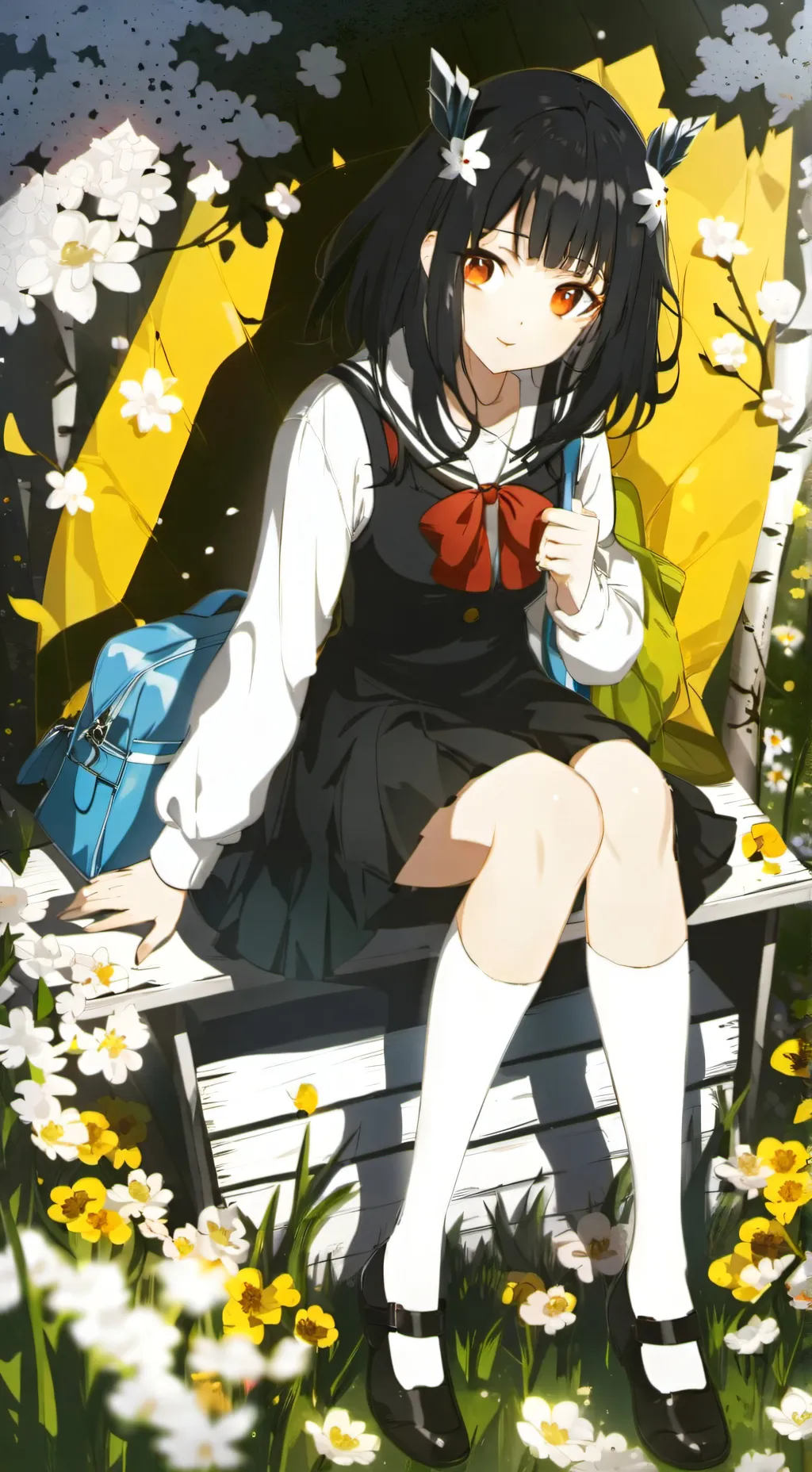 ai character: Kasumi background