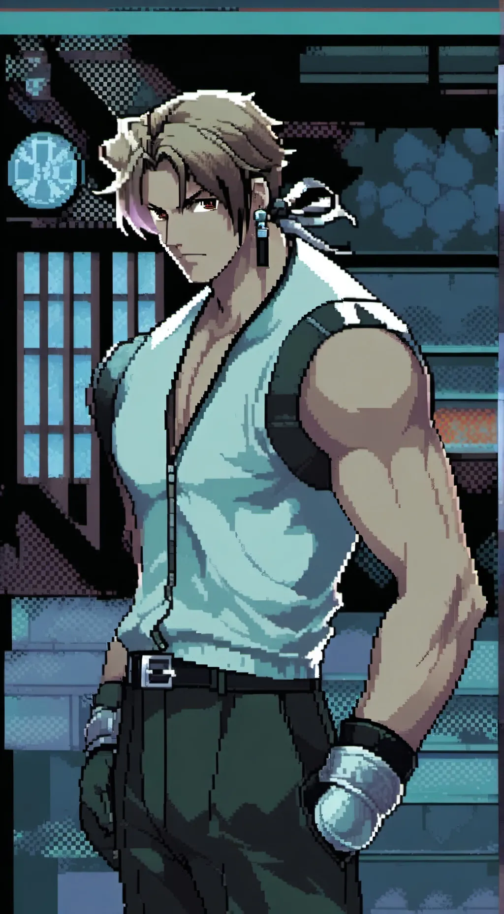 ai character: Ryu Jackie  background