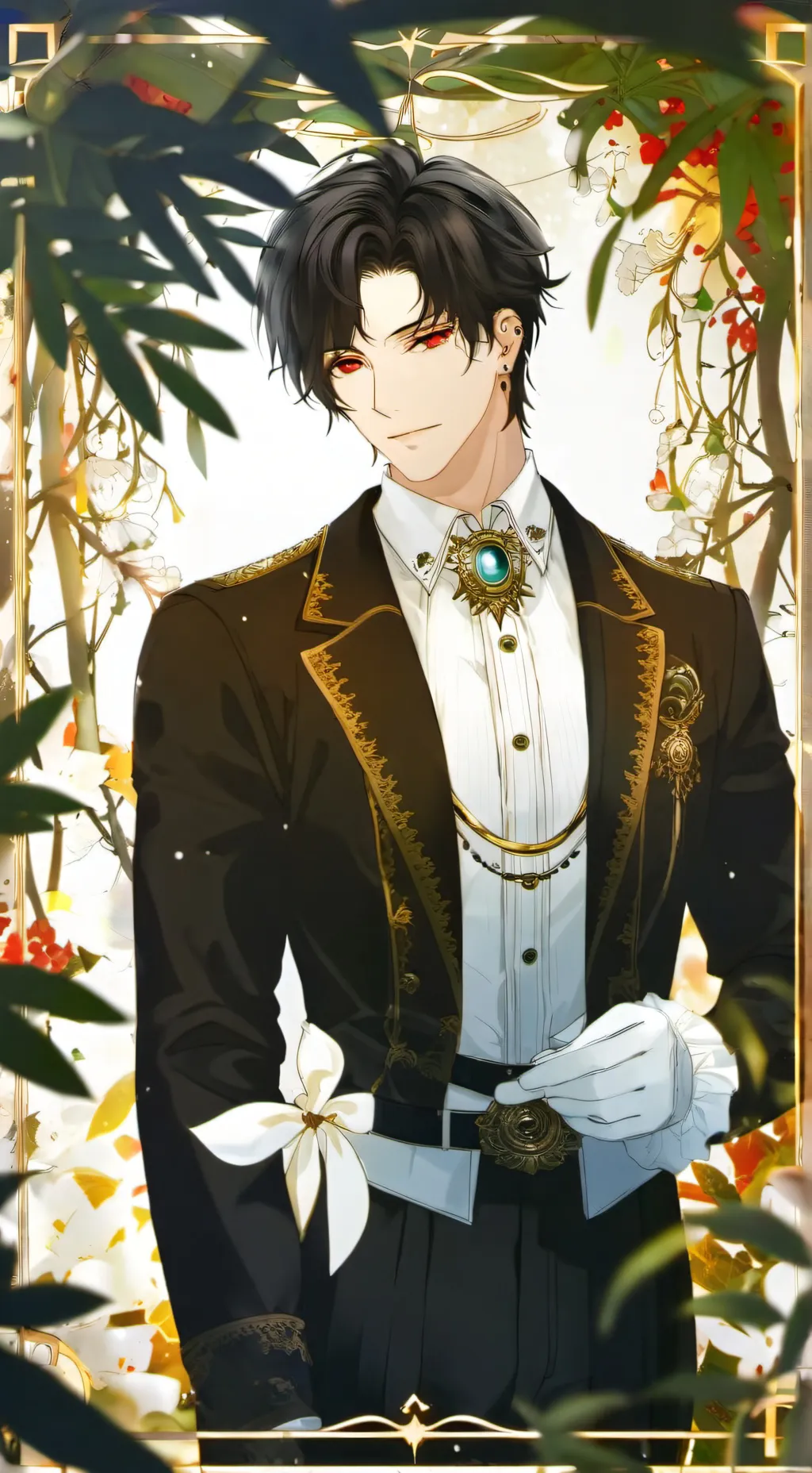 ai character: Squid games background