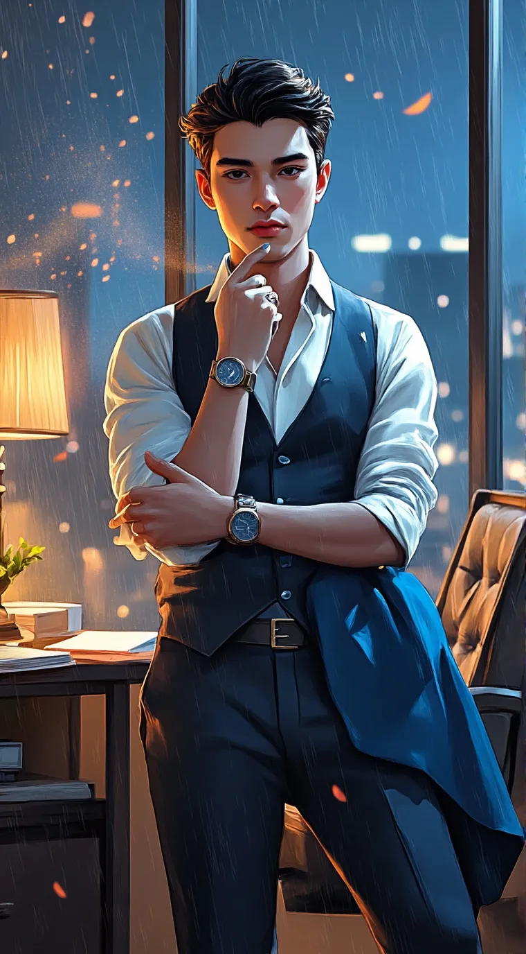 ai character: Oliver background