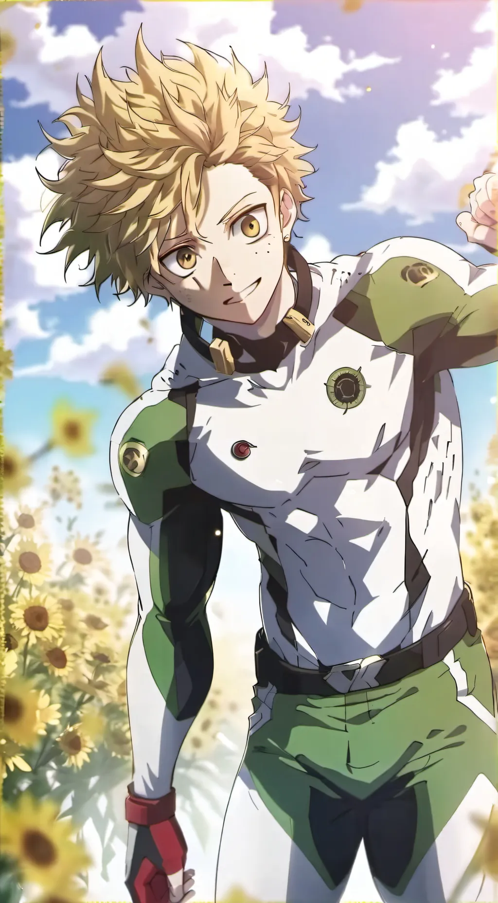 ai character: Bakugo background