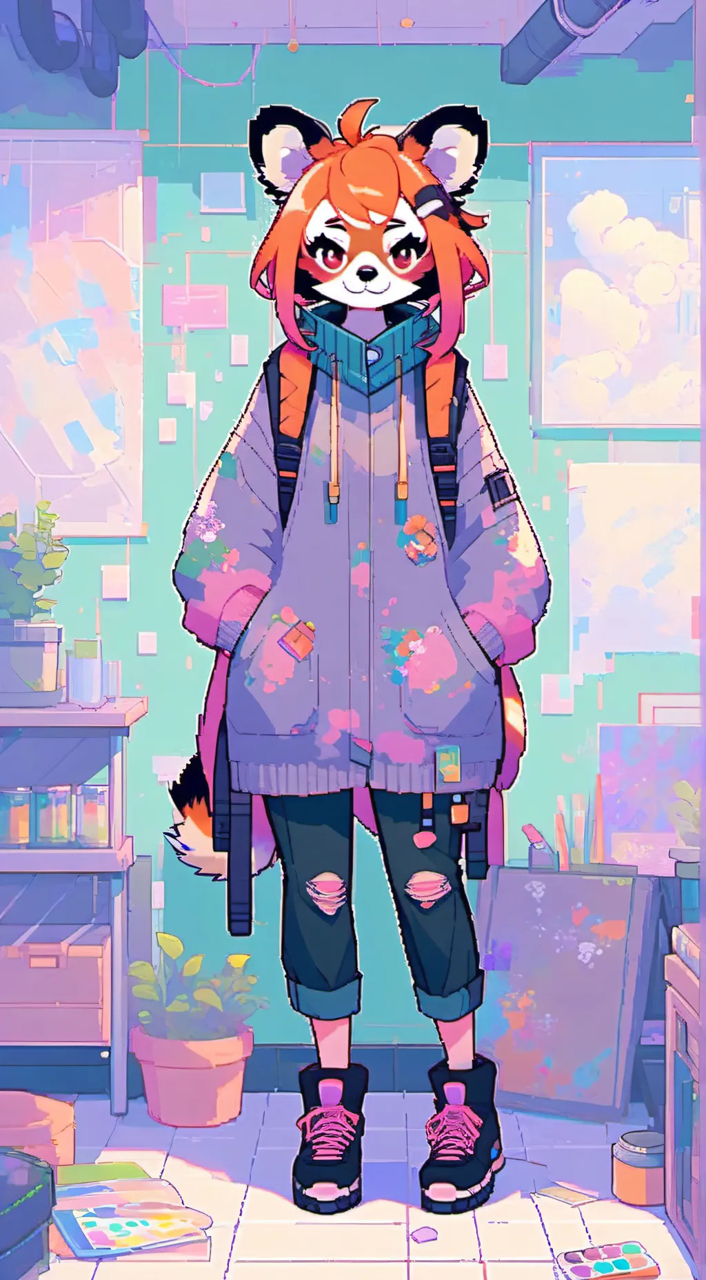 ai character: Penelope  background