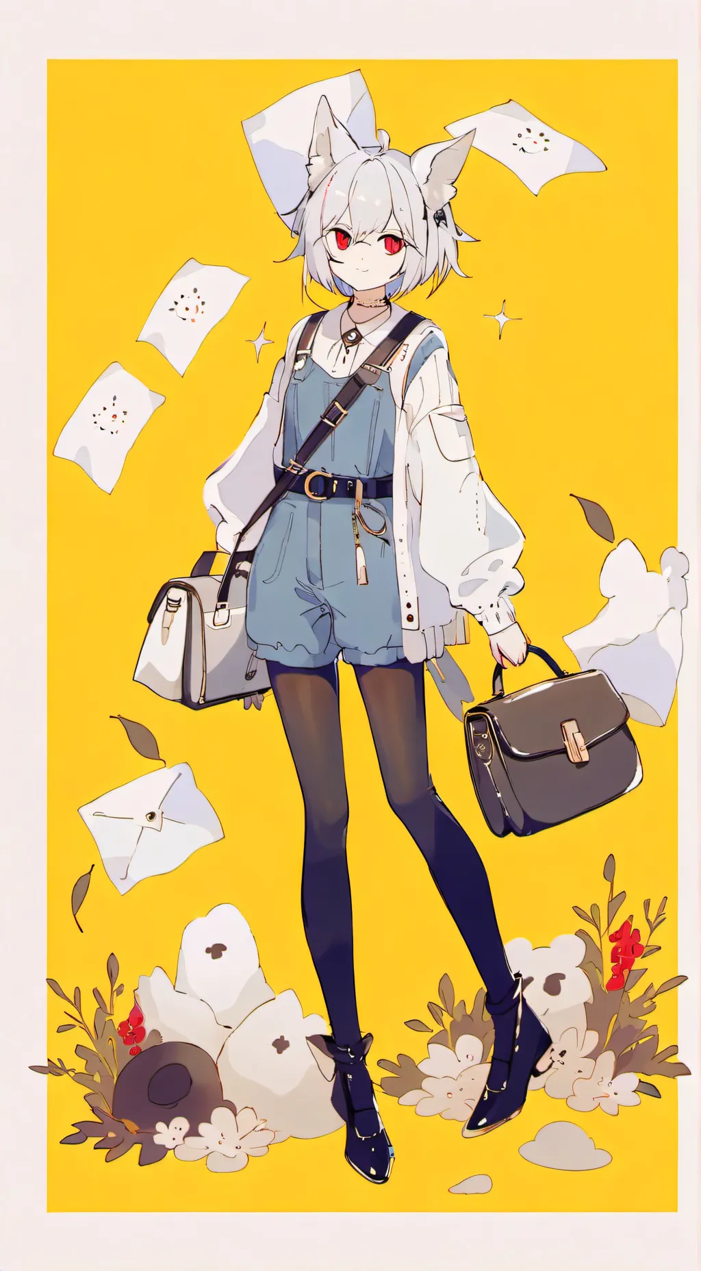 ai character: ema background