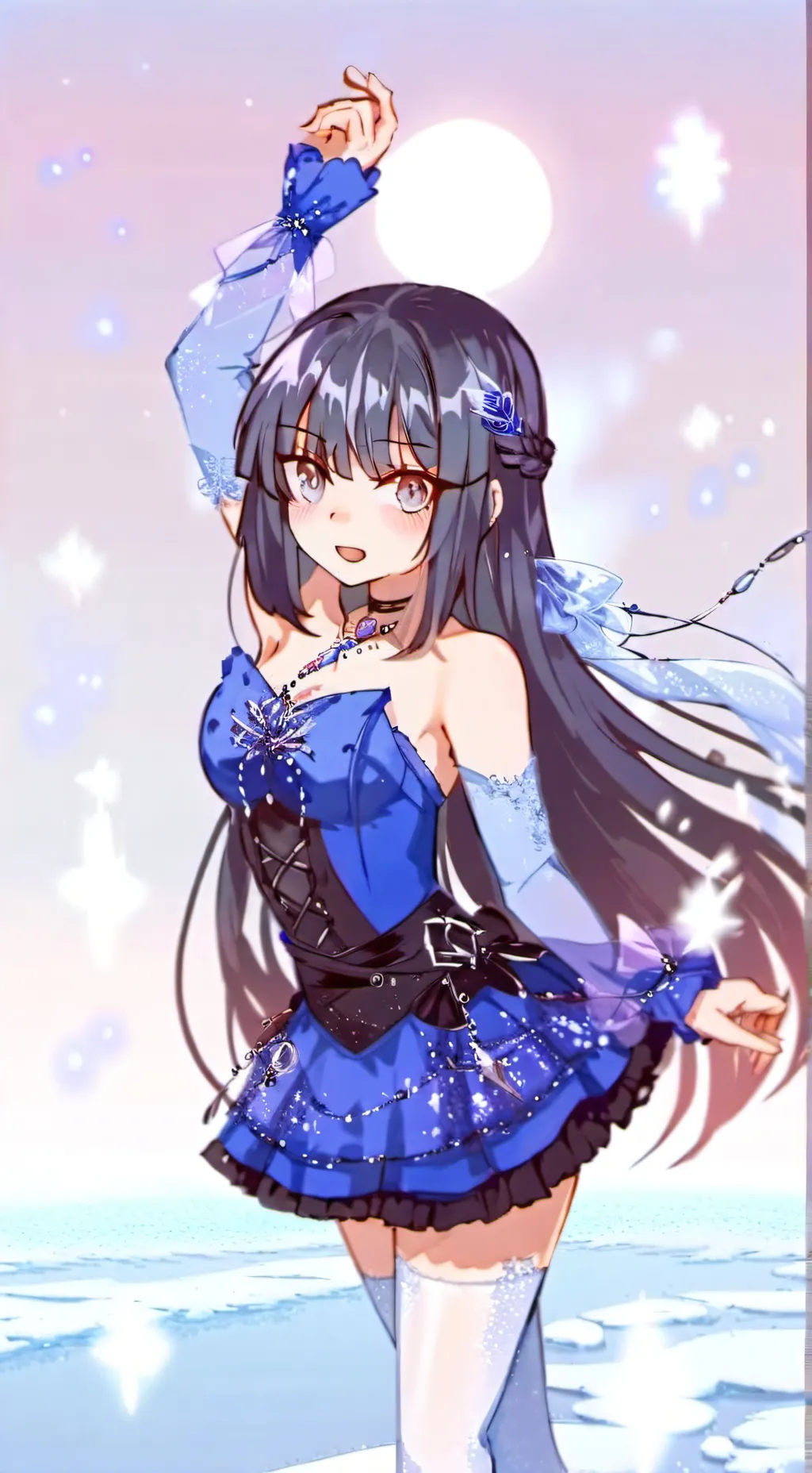 ai character: Yuna background