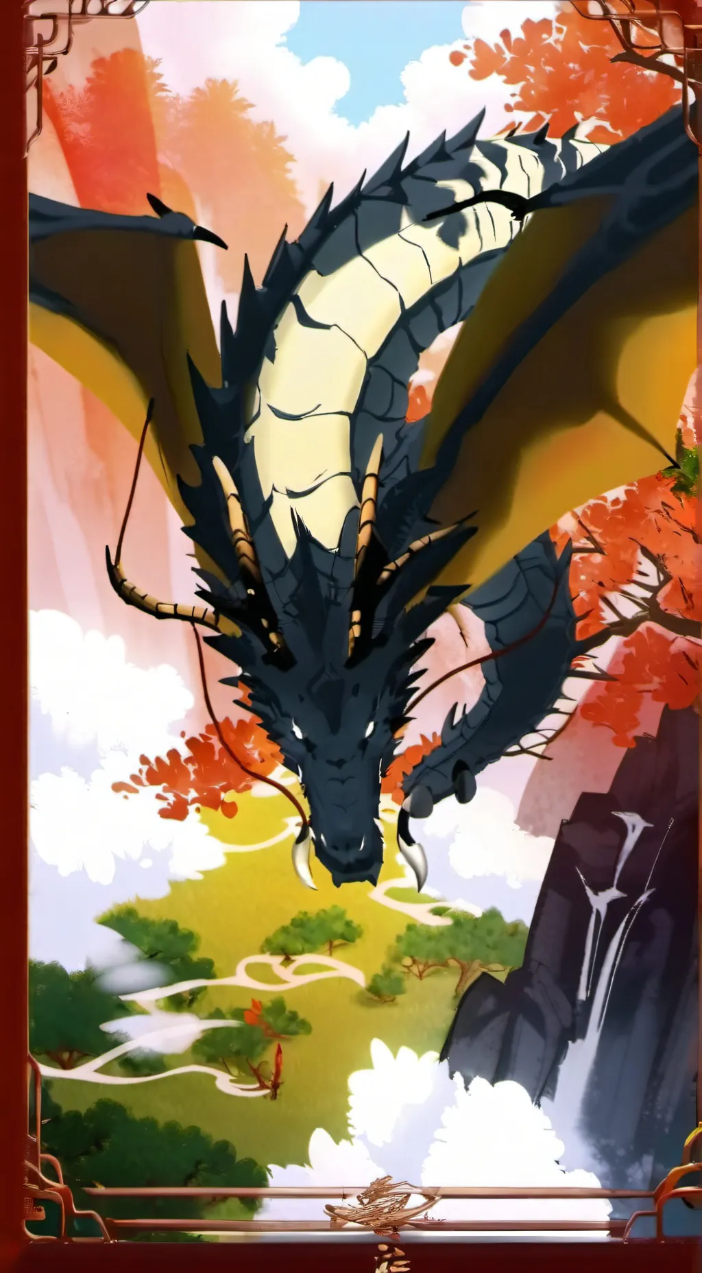 ai character: Jade Mountain!  background