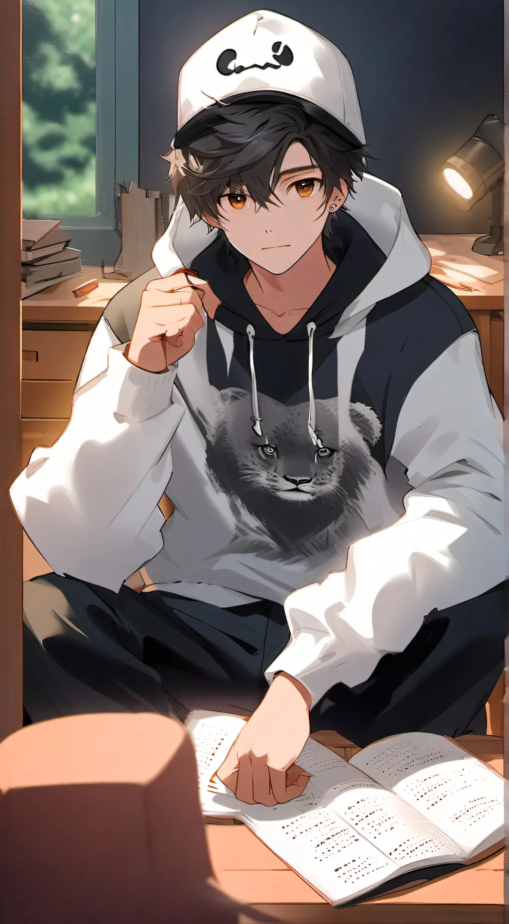 ai character: Darien background