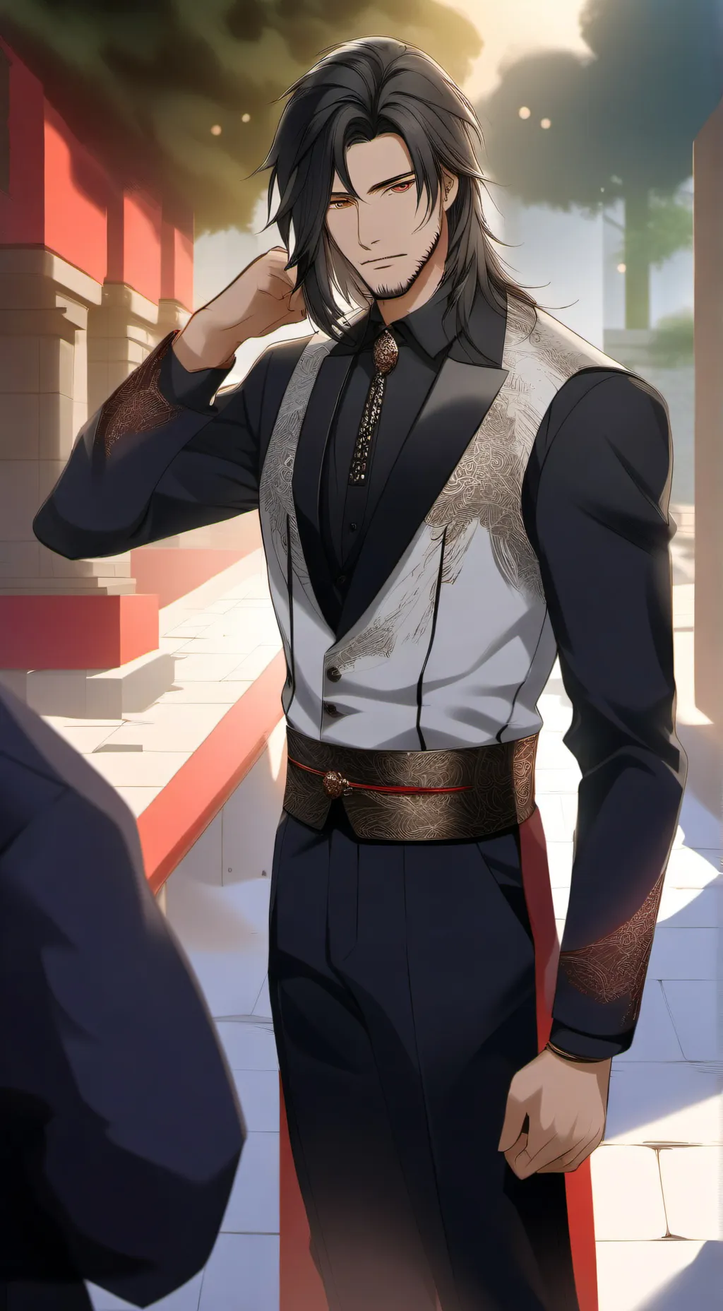 ai character: alam background