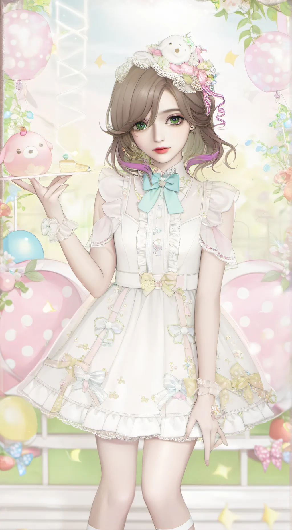 ai character: ella background