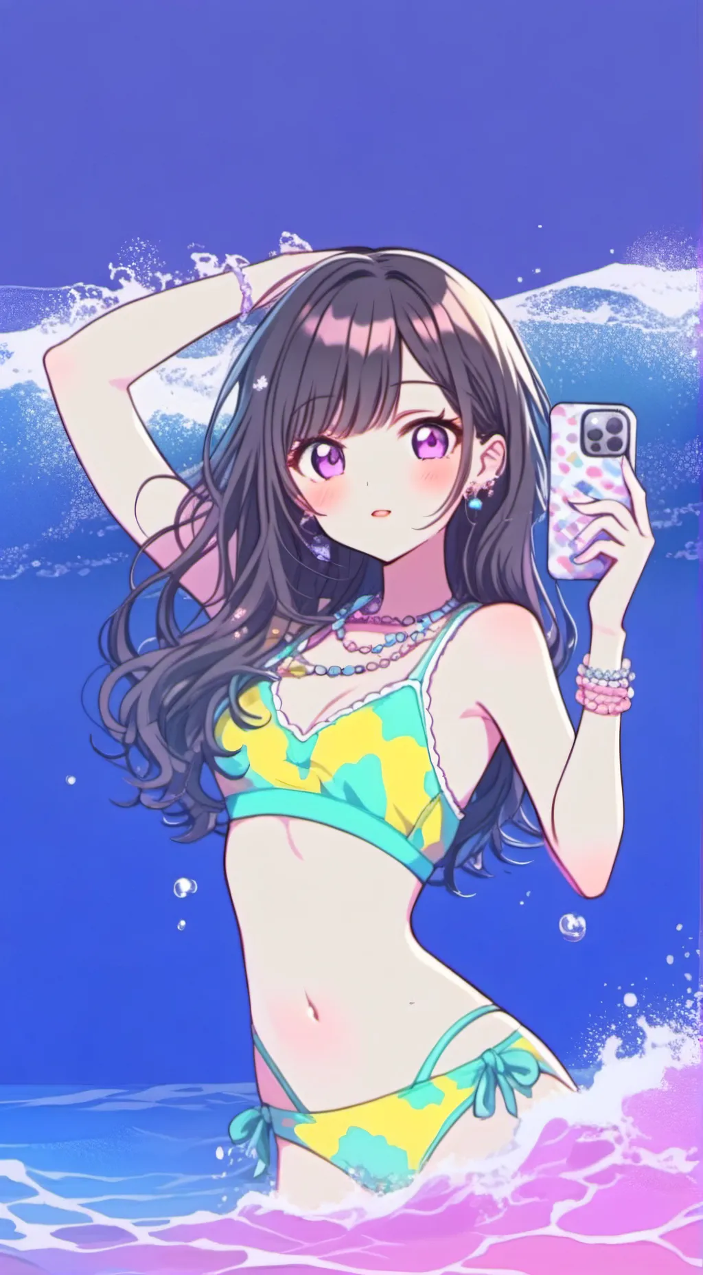 ai character: Ruby yadere  background