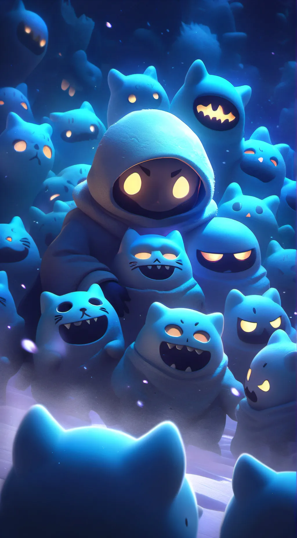 ai character: Furry infection background