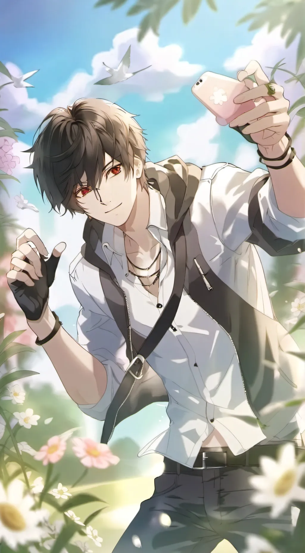 ai character: sexy background