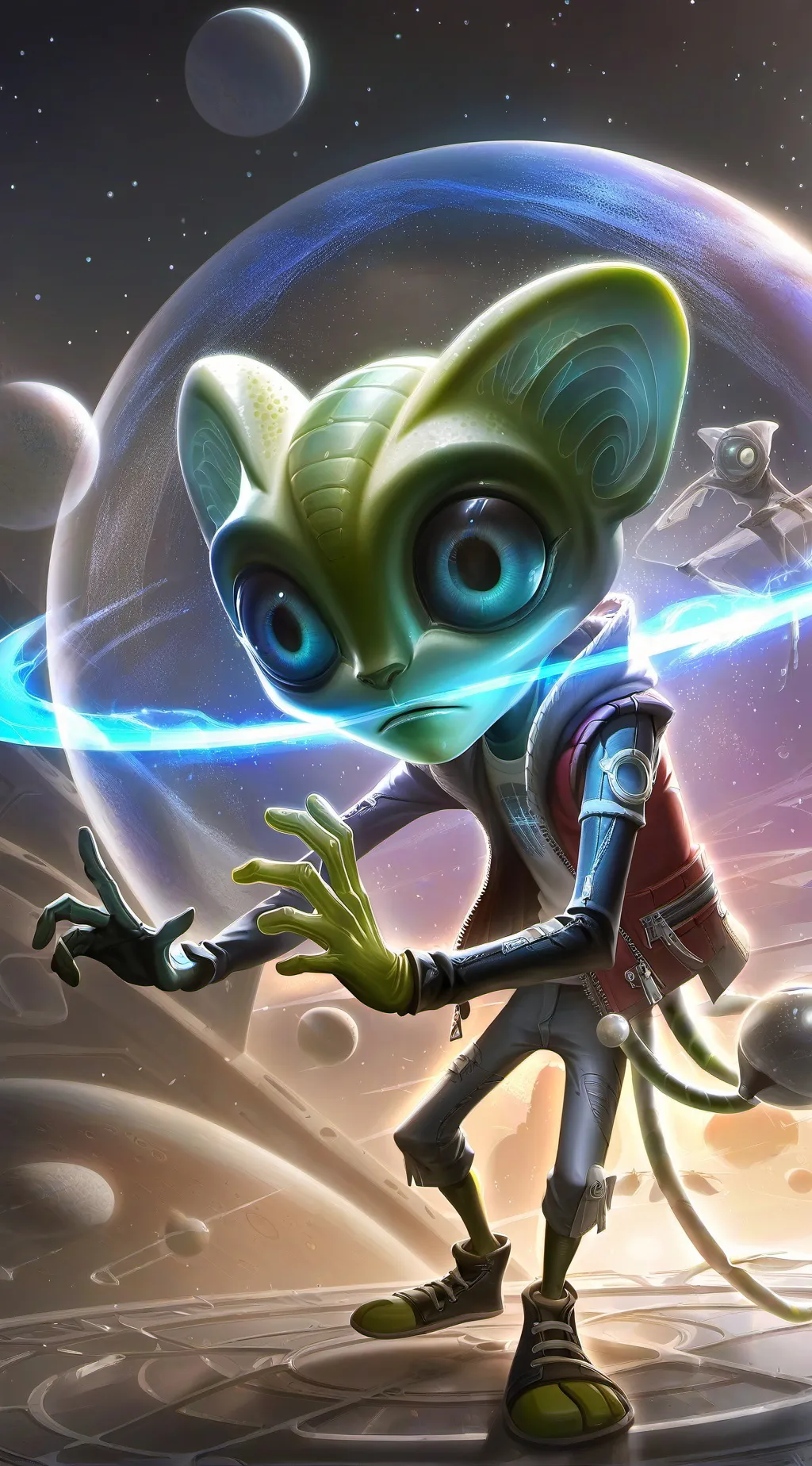 ai character: Blorf background