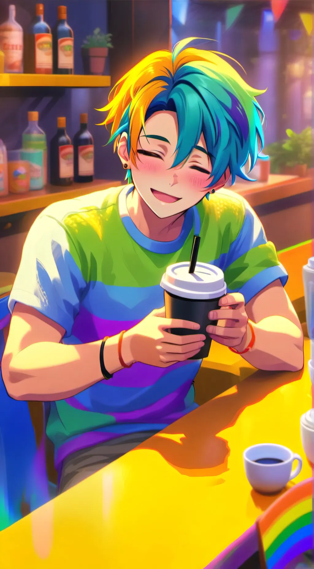 ai character: AZRAEL  background